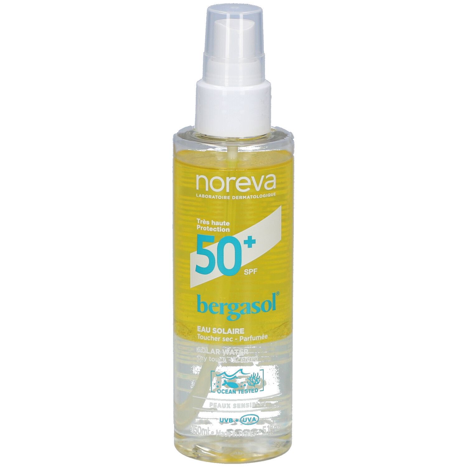 Noreva Bergasol Eau Solaire Spf50+ 150ml 150 ml Sonnenschutzgel