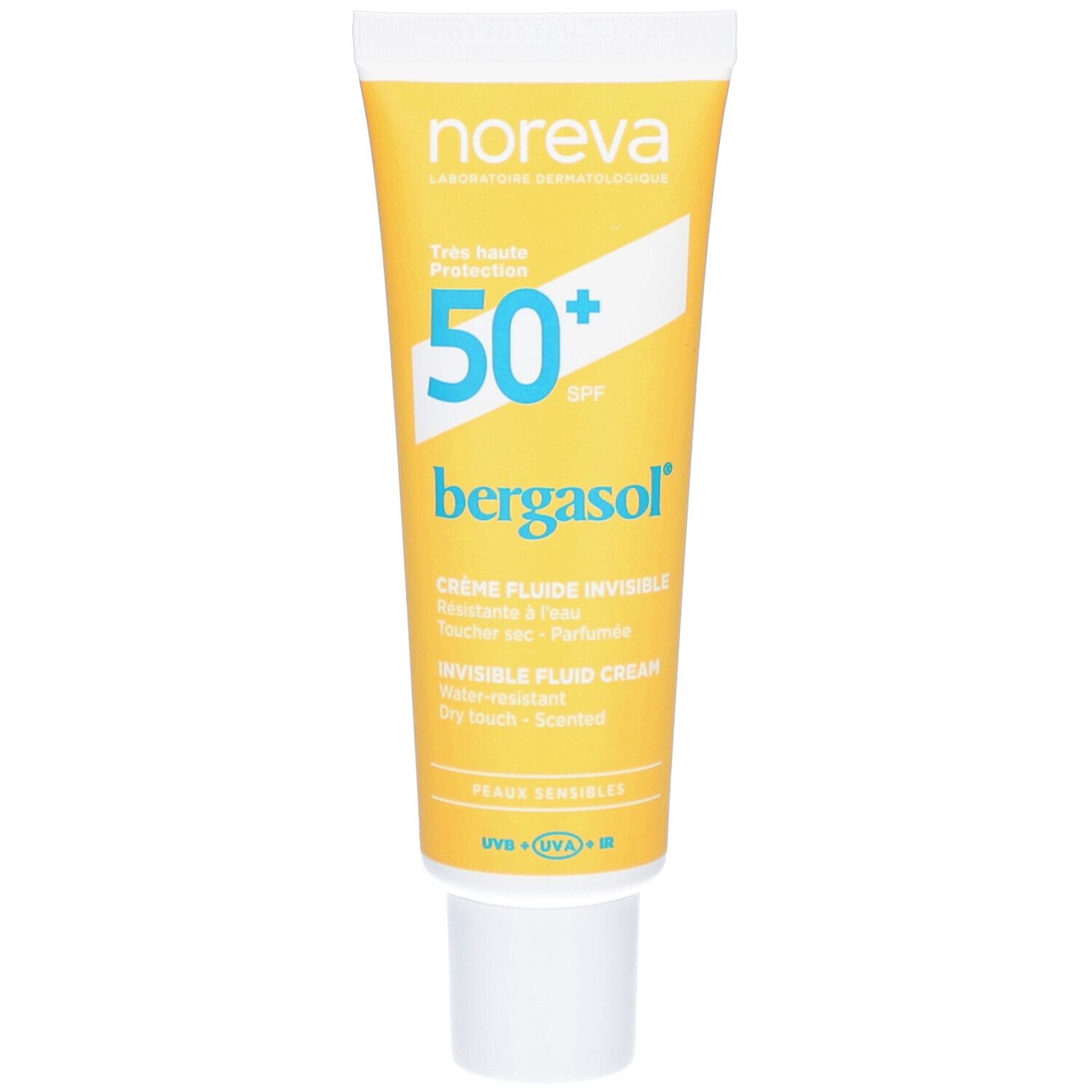 Noreva Bergasol Crème Fluide Invisible Spf50+ 50ml 50 ml Sonnenschutzcreme