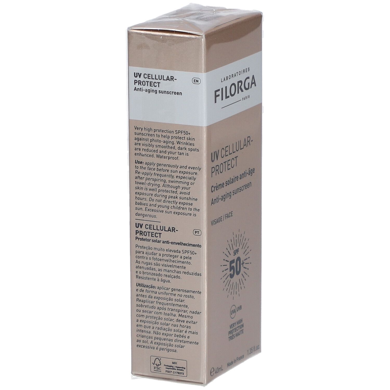 UV Cellular-Protect Crema Facial Solar SPF50+ 40 ml