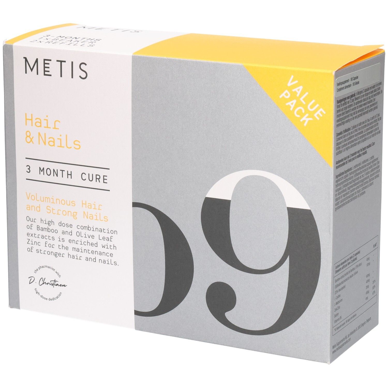 Metis Haar & Nagels 09 180 Harde capsules