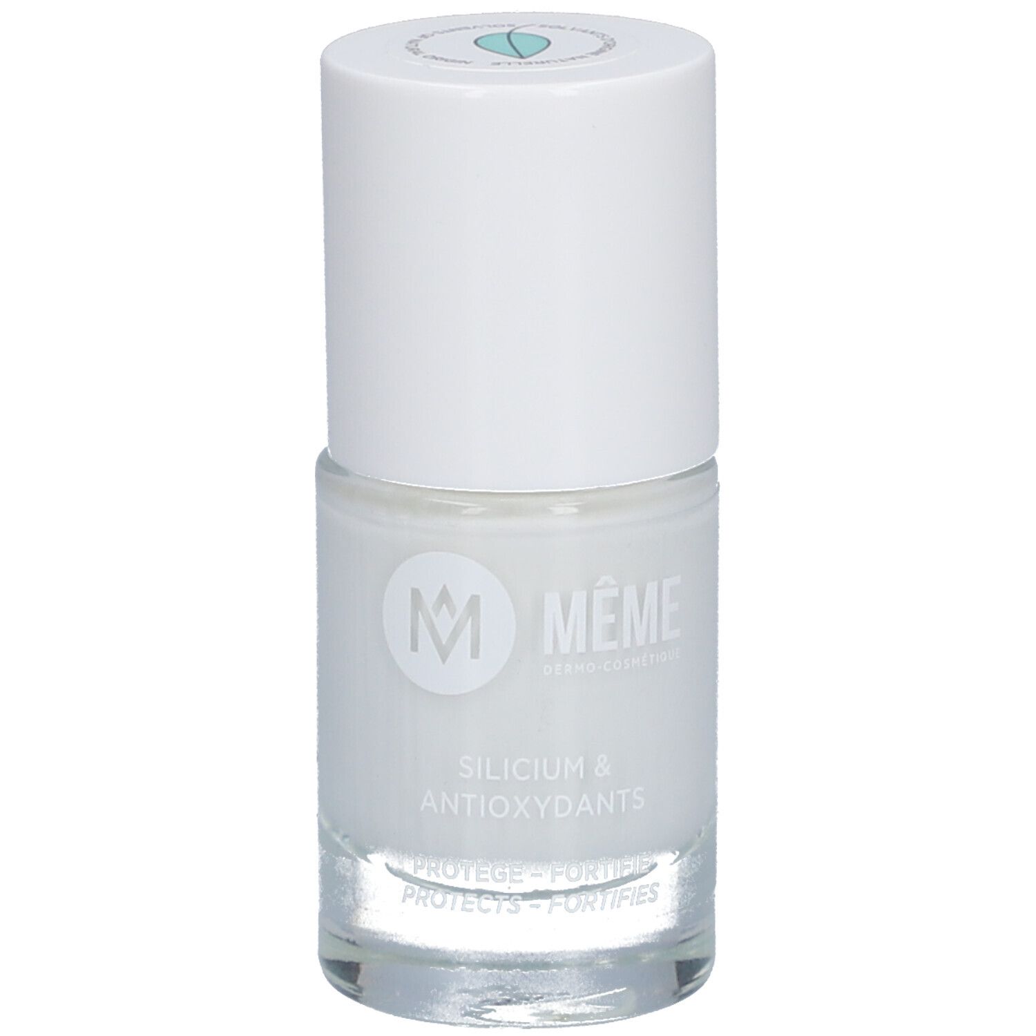 Weißer Nagellack von M
EME mit "Silicium & Antioxidantien".