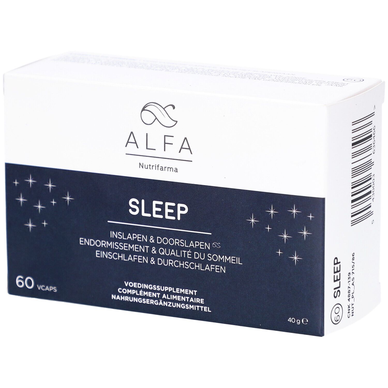 Nutrifarma Alfa Sleep 60 Capsules