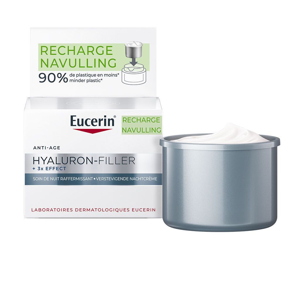 Eucerin Hyaluron-Filler Nachtcrème Navulling