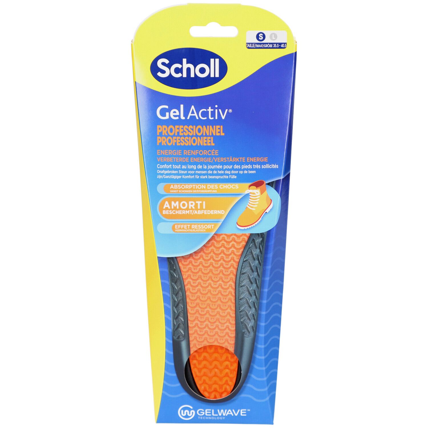 Scholl Einlegesohlen Arbeitsschuhe Small (35,5-40,5)