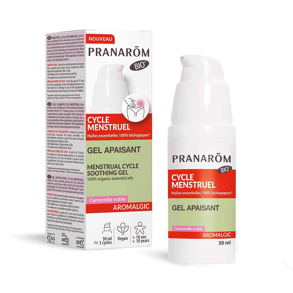 Pranarom Aromalgic Kalm.gel Menstruatiecyclus 30ml 30 ml Gel