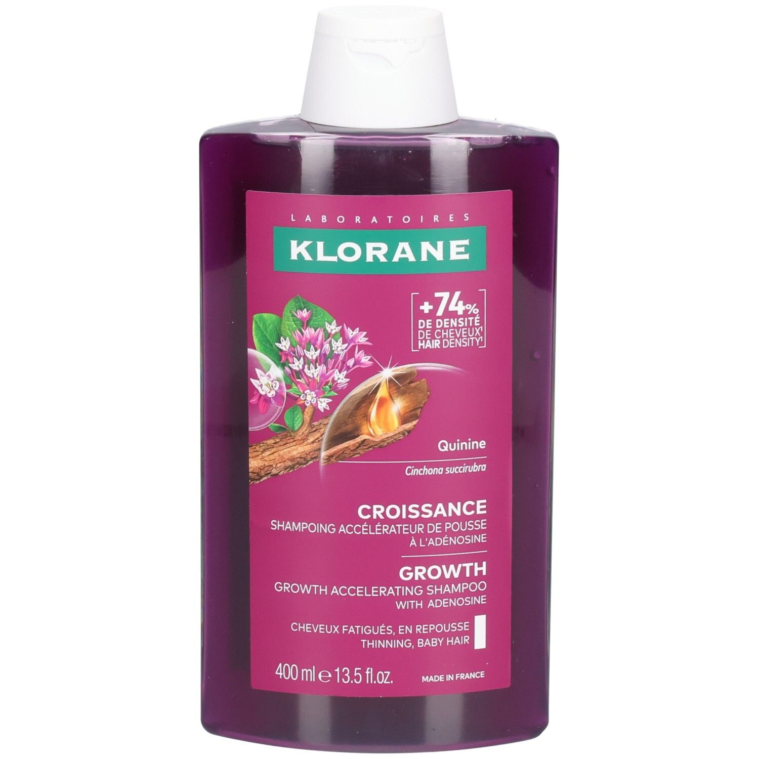 Klorane Croissance Shampoo voor snellere haargroei 400