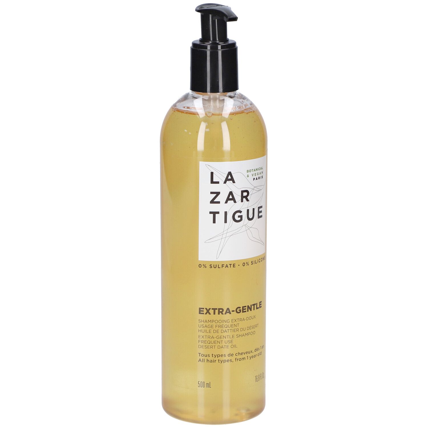 Lazartigue Shampooing Extra-Gentle 500ml 500 ml Shampoo