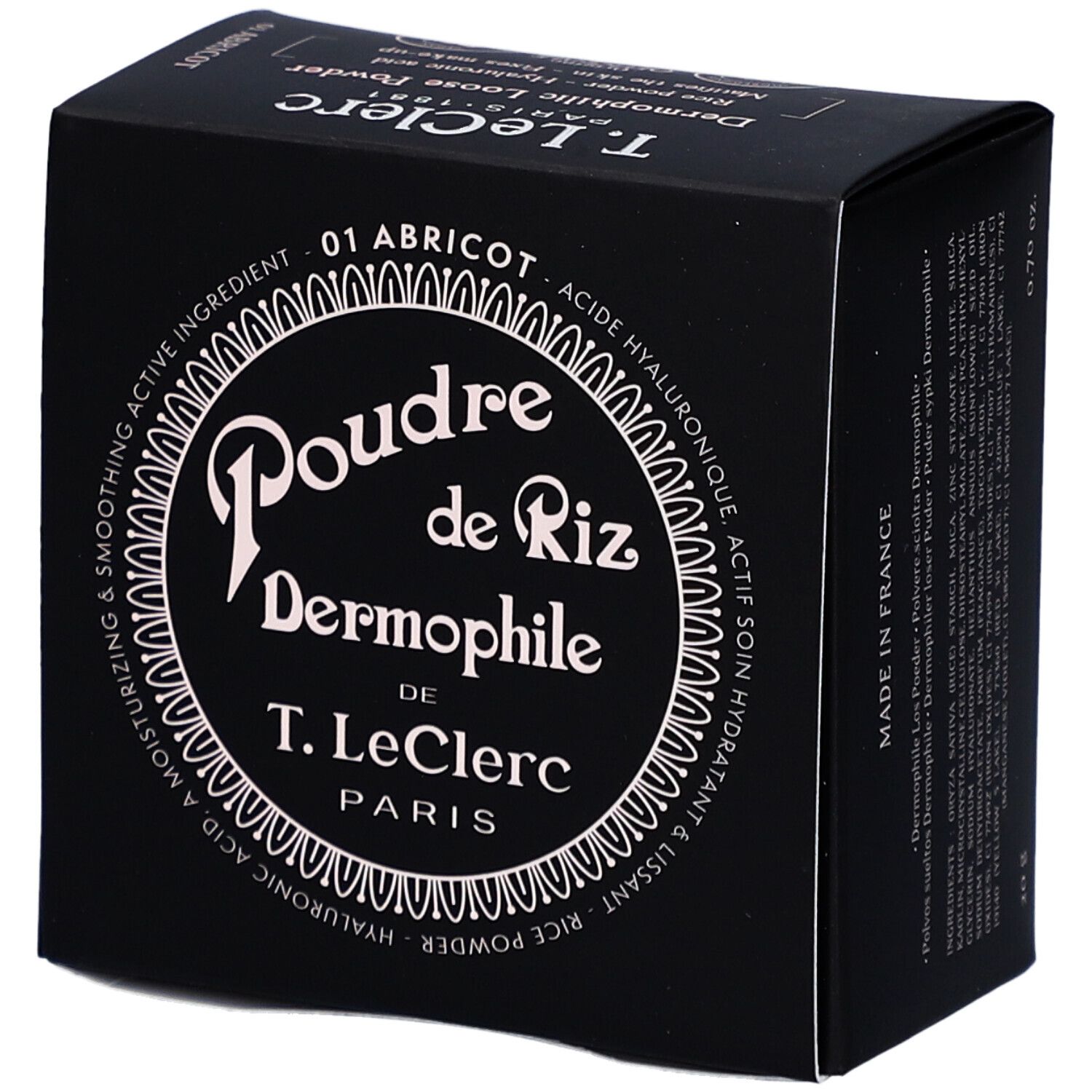 T.LeClerc Poudre Libre 01 Abricot 20g 20 g Puder