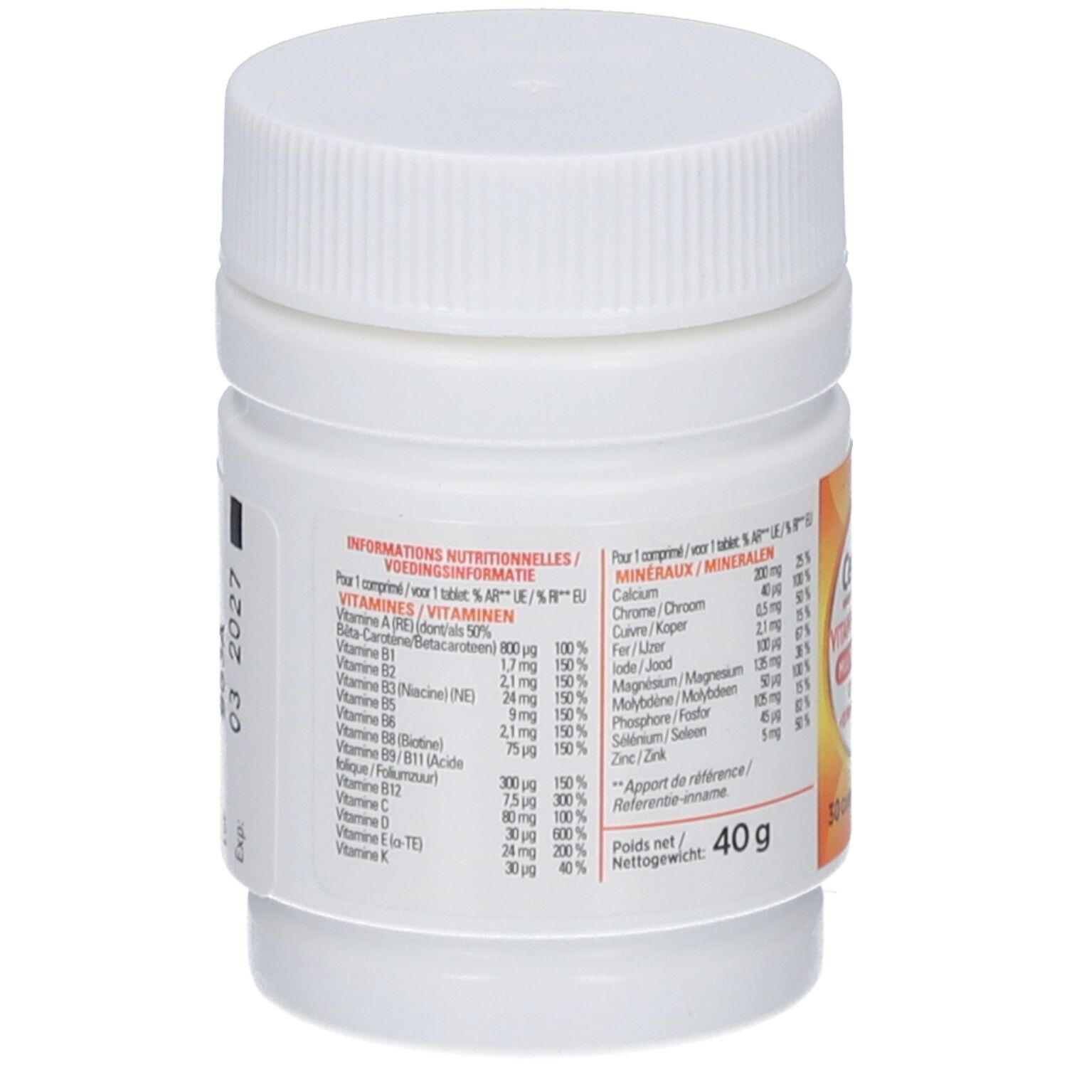 Centrum Vitamine D Boost Multivitamines 1200 I.E. | Energie, Weerstand, Spieren 30 Tabletten