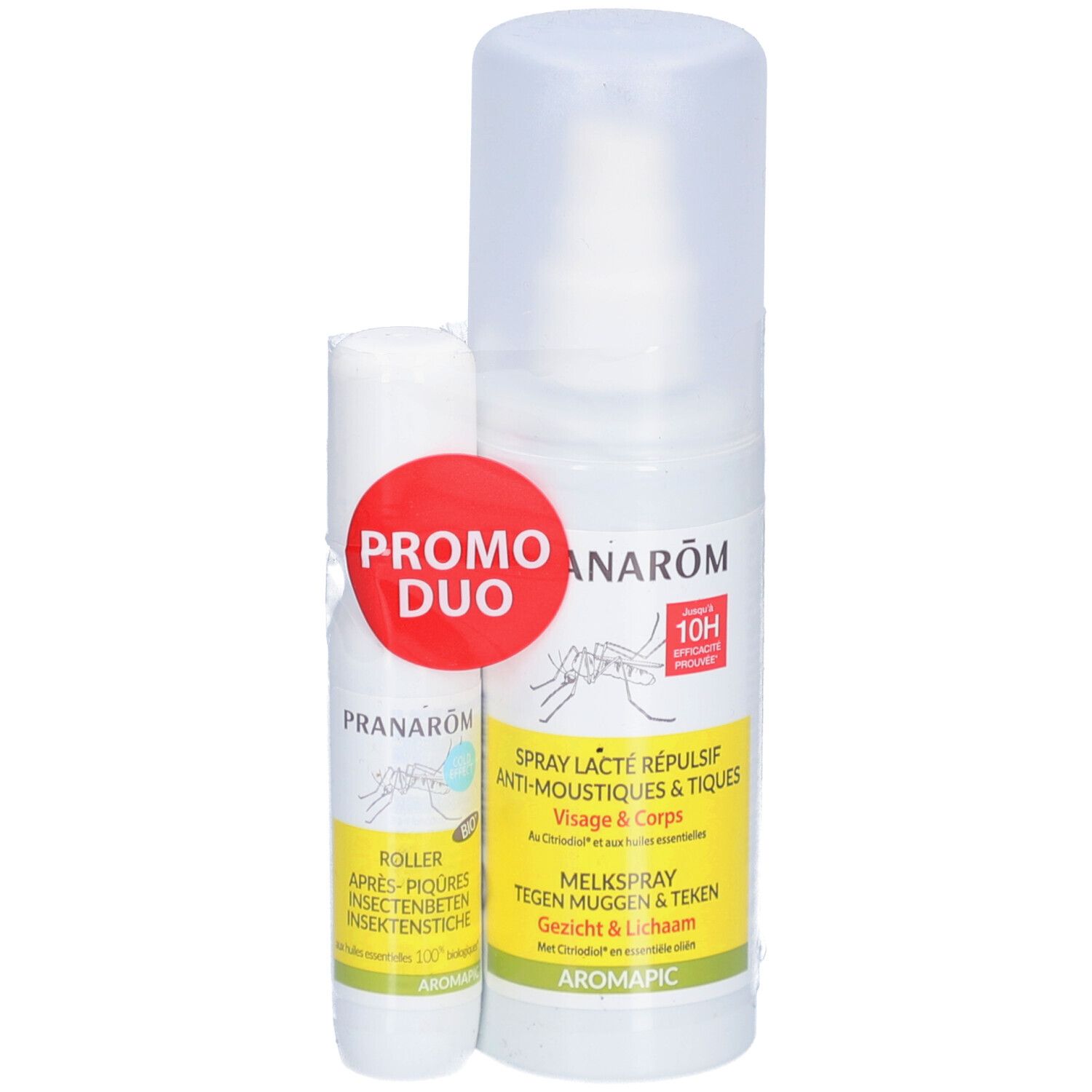 Pranarom Aromapic Melk Spray + Roller 100+15 Set