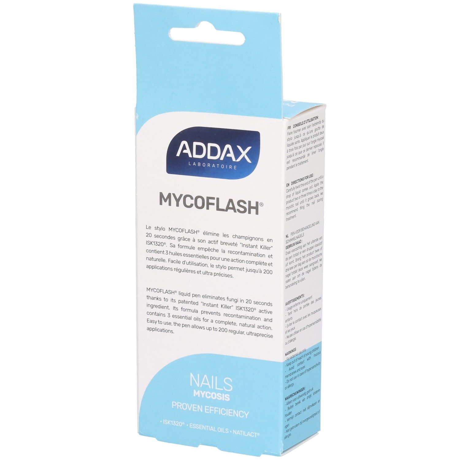 ADDAX Mycoflash Stylo Traitement Mycose des Ongles