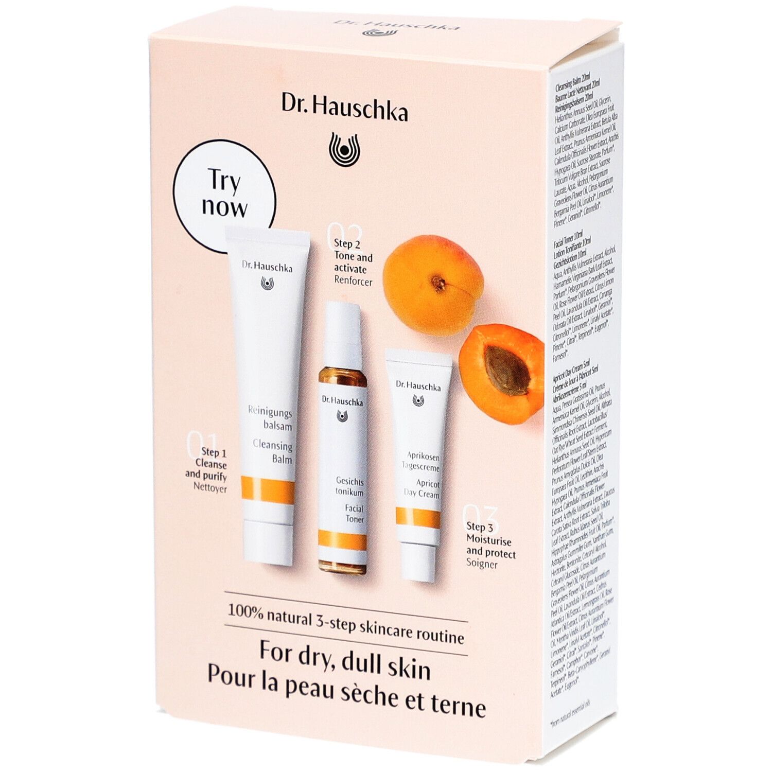 Dr. Hauschka Must-Have Aprikose - Starter-Set für trockene Haut