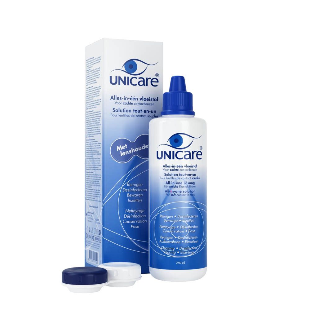 Unicare Alles-in-één Vloeistof voor Zachte Contactlenzen