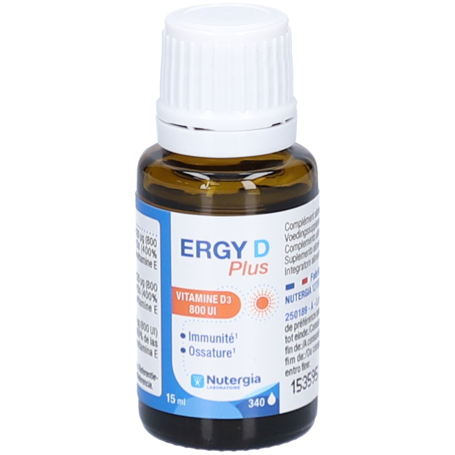 Nutergia Ergy D Plus 15 Orale druppels