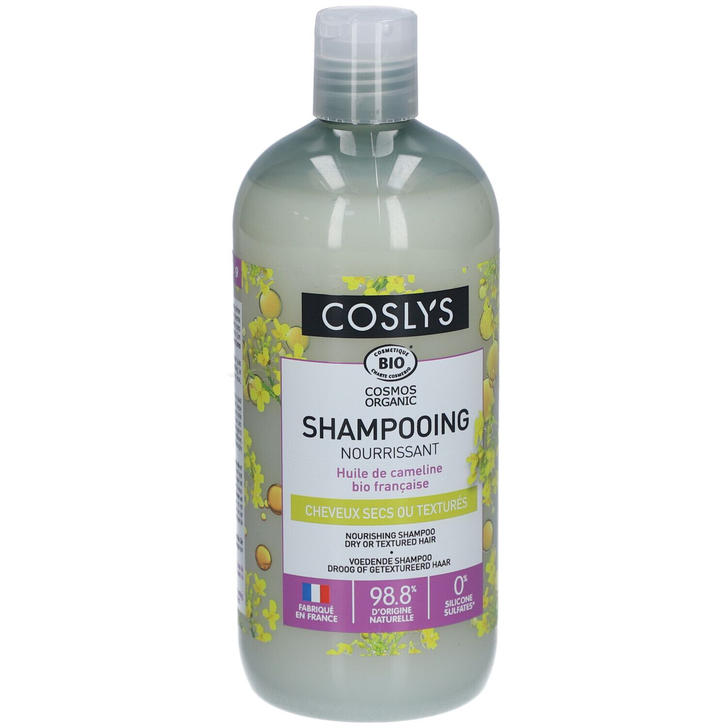 Coslys Voedende Shampoo Droog Haar 500ml 18,3x6,7x6,7 cm