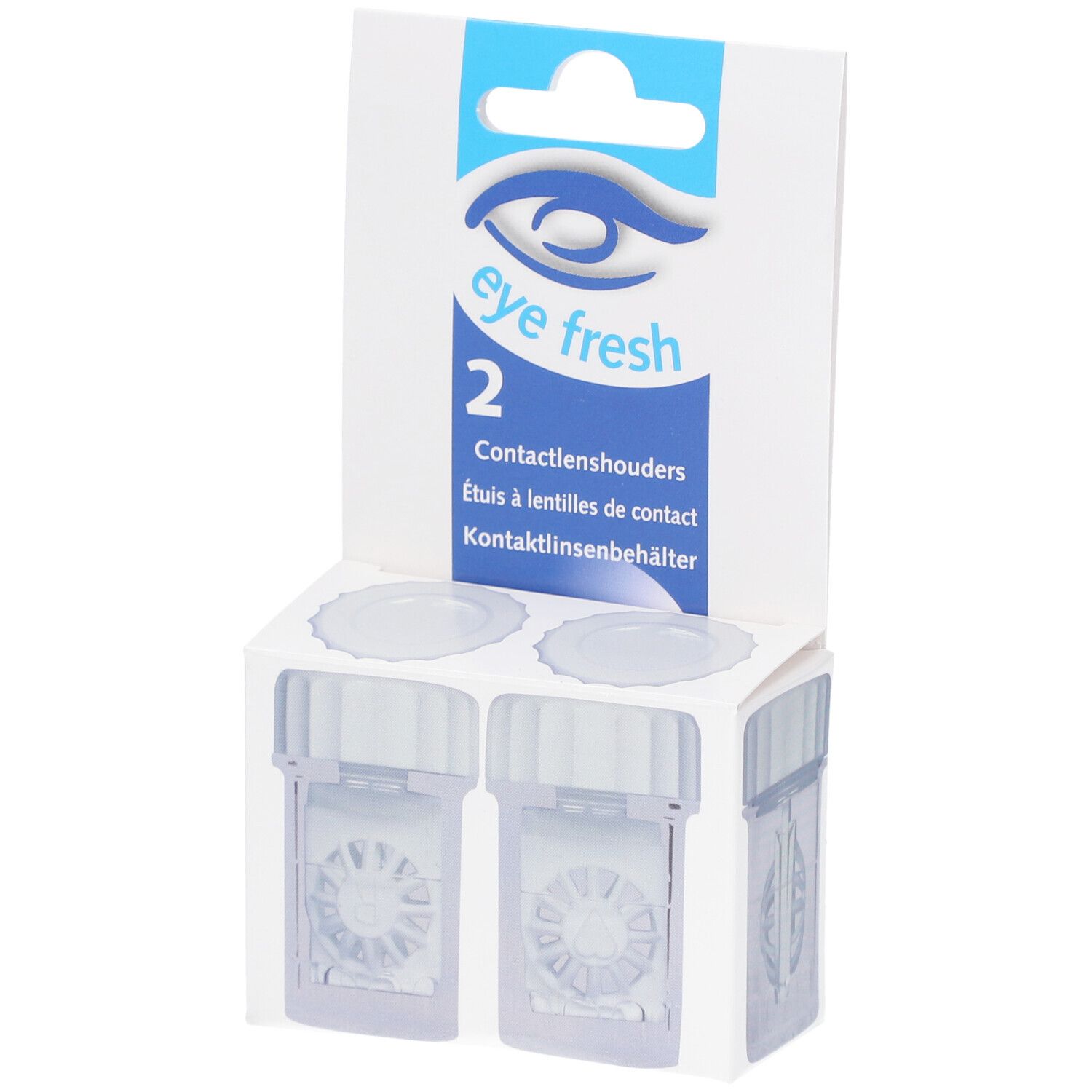 Eye Fresh Lenshouder Busje Duo 2 St Box