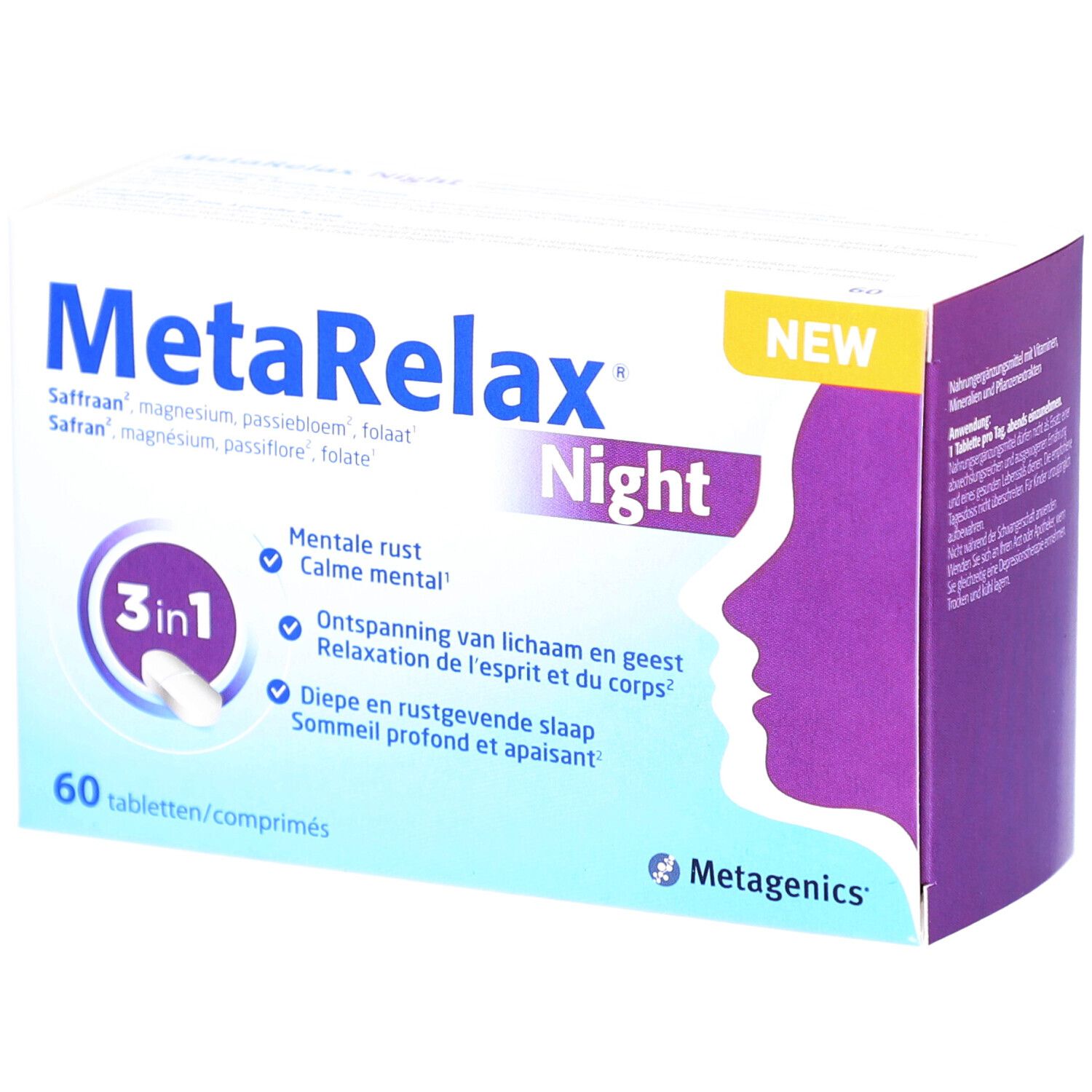 MetaRelax® Night 60 Capsules