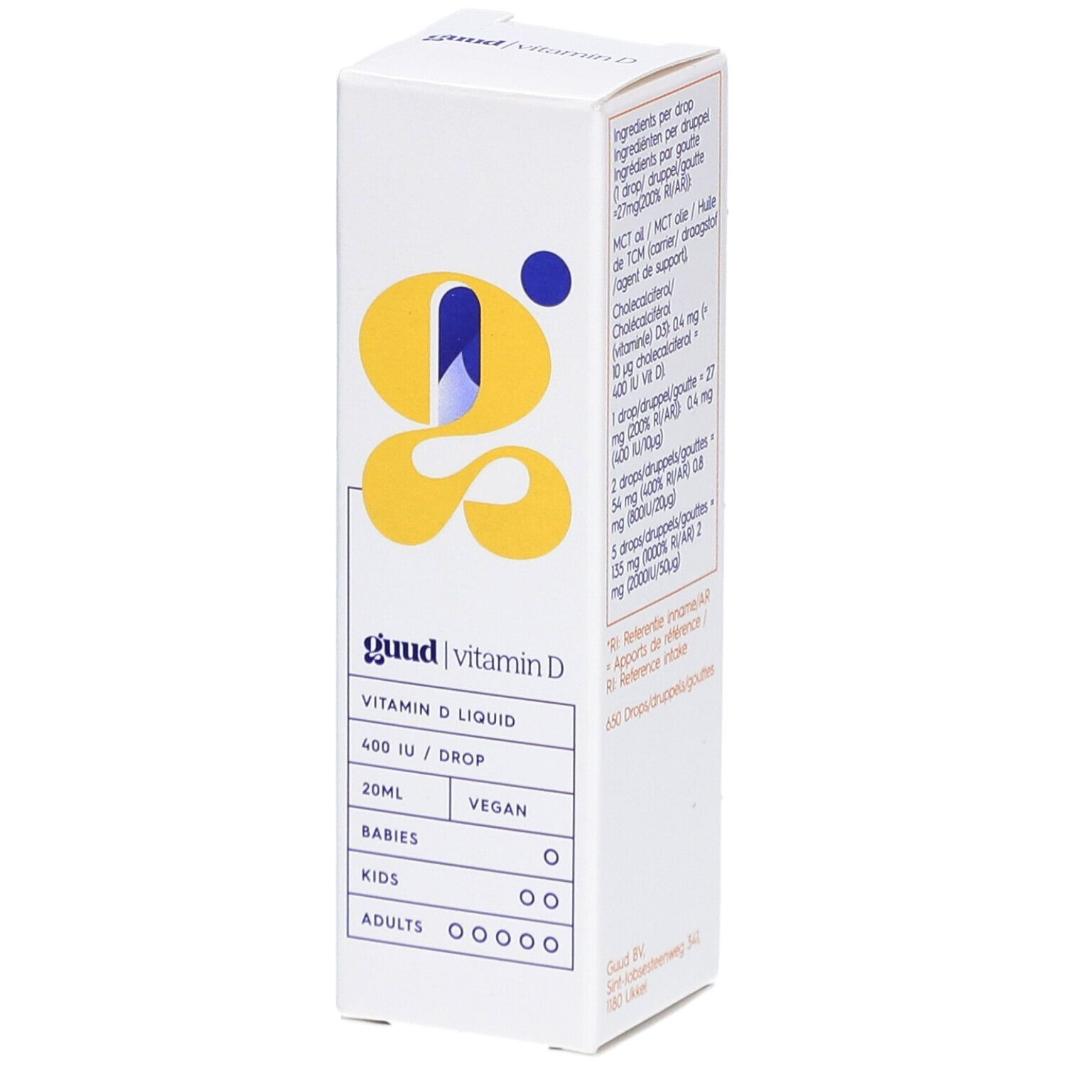 Guud Vitamine D 20 Vloeistof