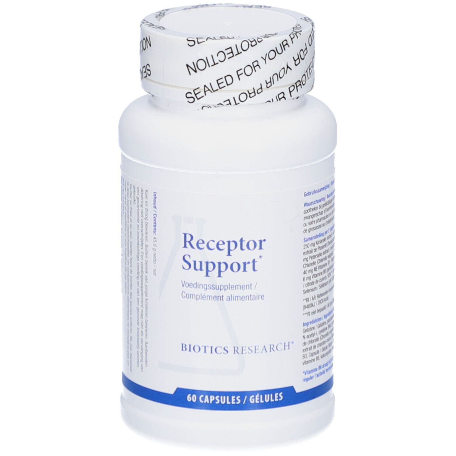 Biotics Research Receptor Support 60 Harde capsules