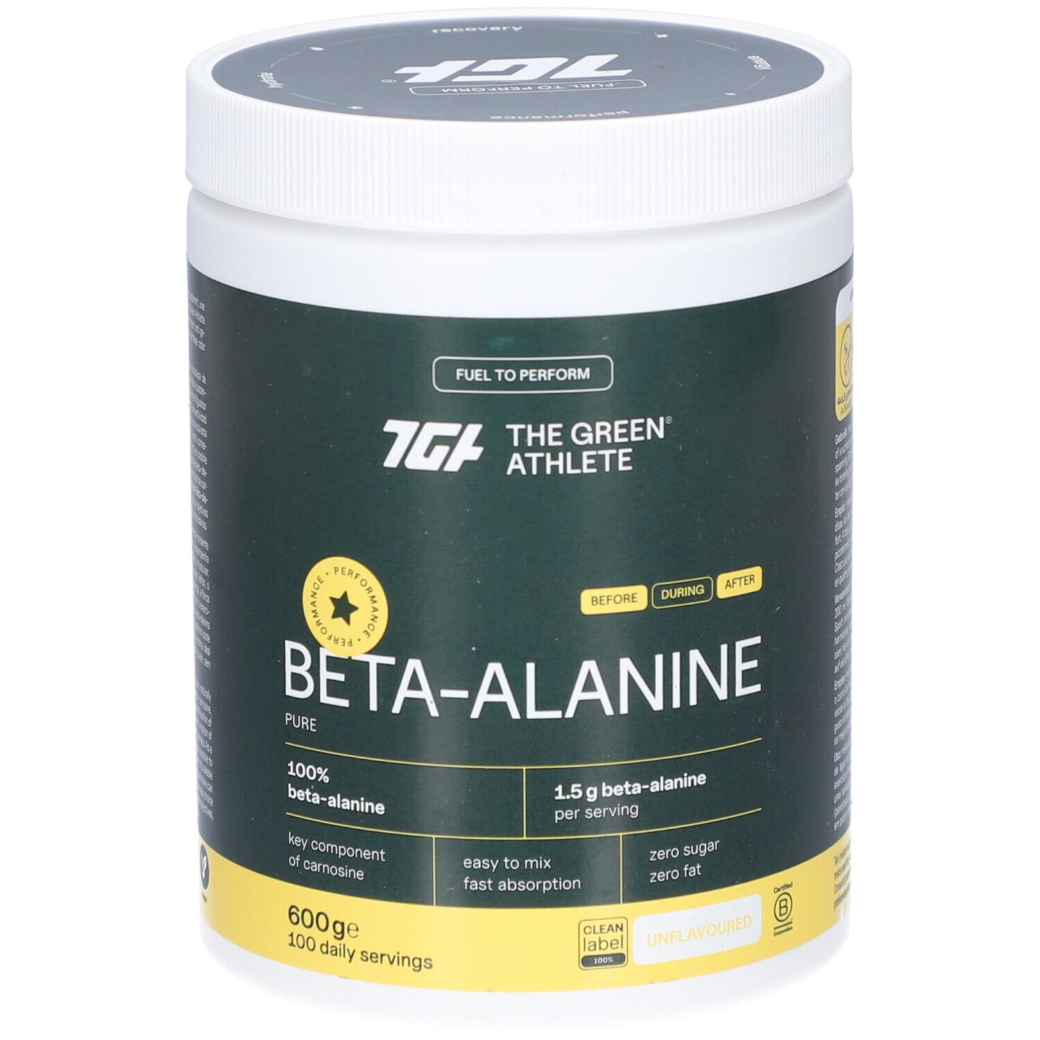 The+Green+Athlete+Beta-Alanine