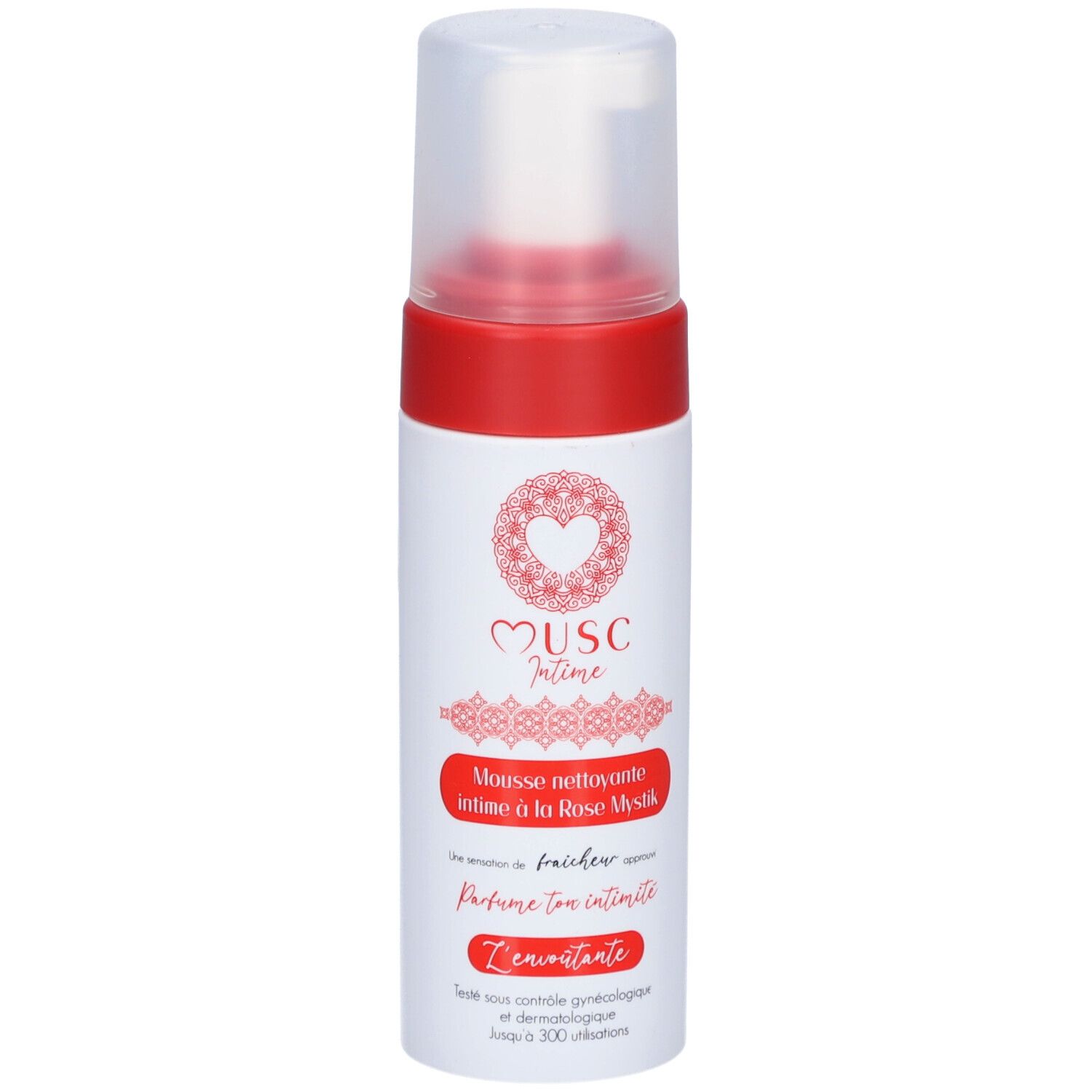 Musc Intime Rose Mystik - l’Envoutante Mousse nettoyante intime 150ml 150 ml Schaum