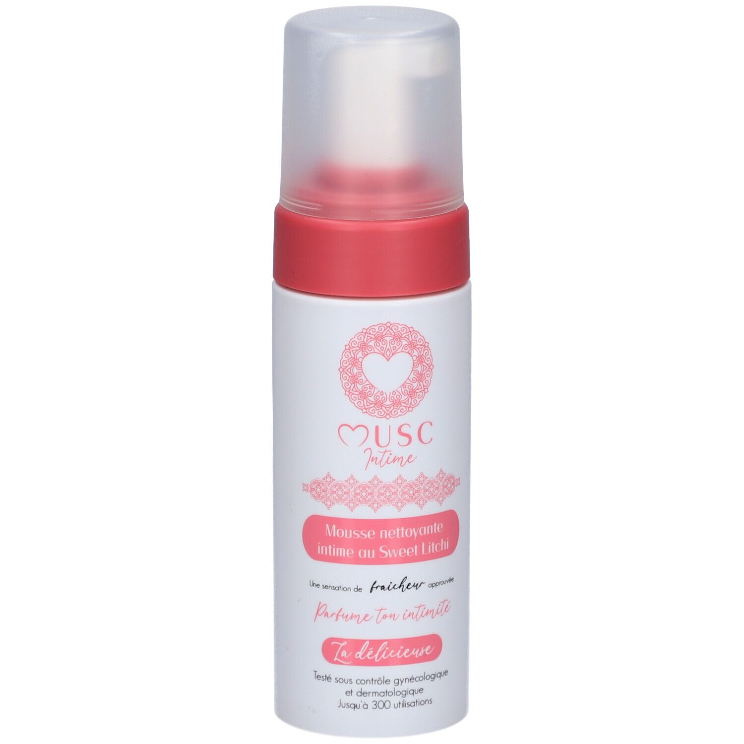 Musc Intime Sweet Litchi - La delicieuse Mousse nettoaynte intime 150ml 150 ml Schaum