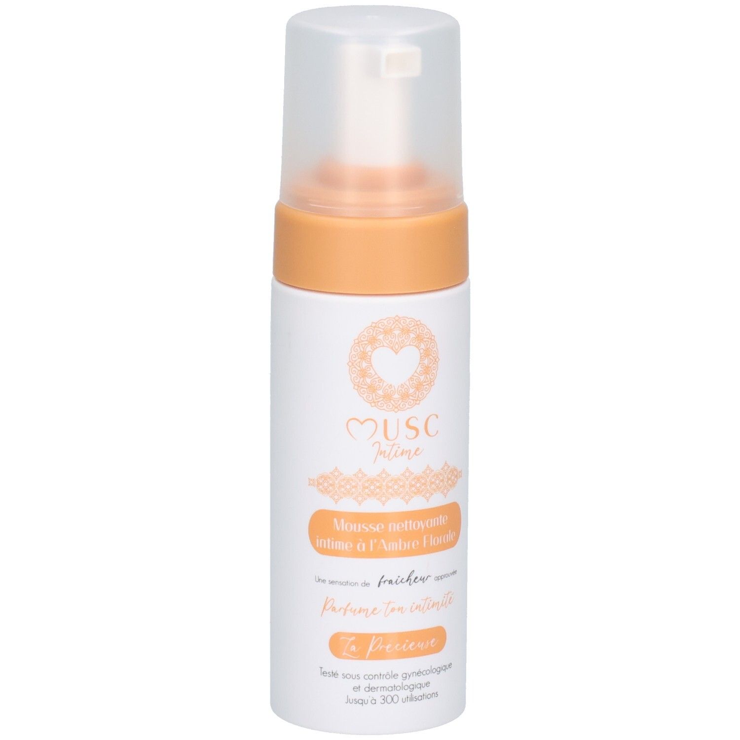 Musc Intime Amber Flower - La precieuse Mousse nettoyante intime 150ml 150 ml Schaum