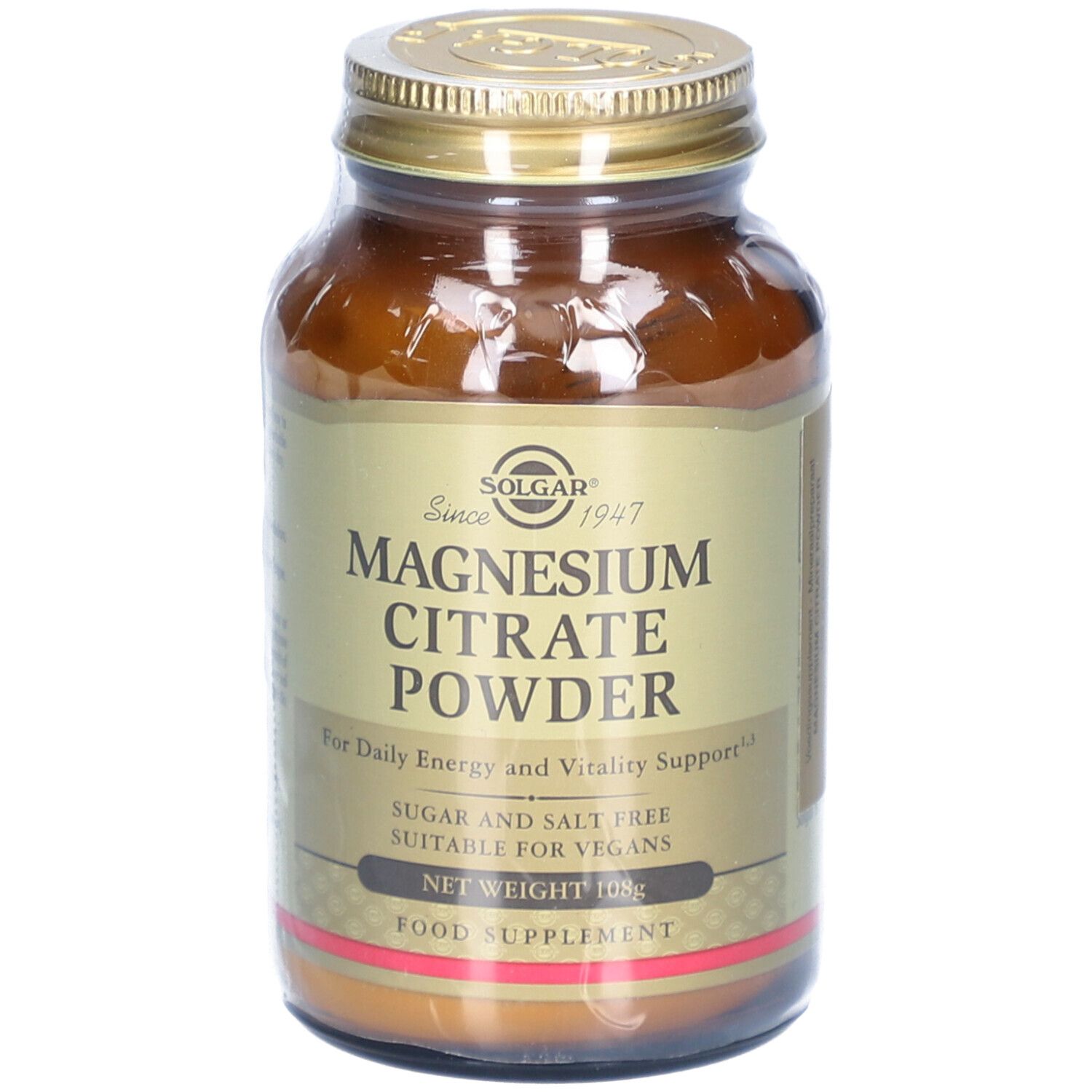 Solgar Magnesium Citraat Poeder 108