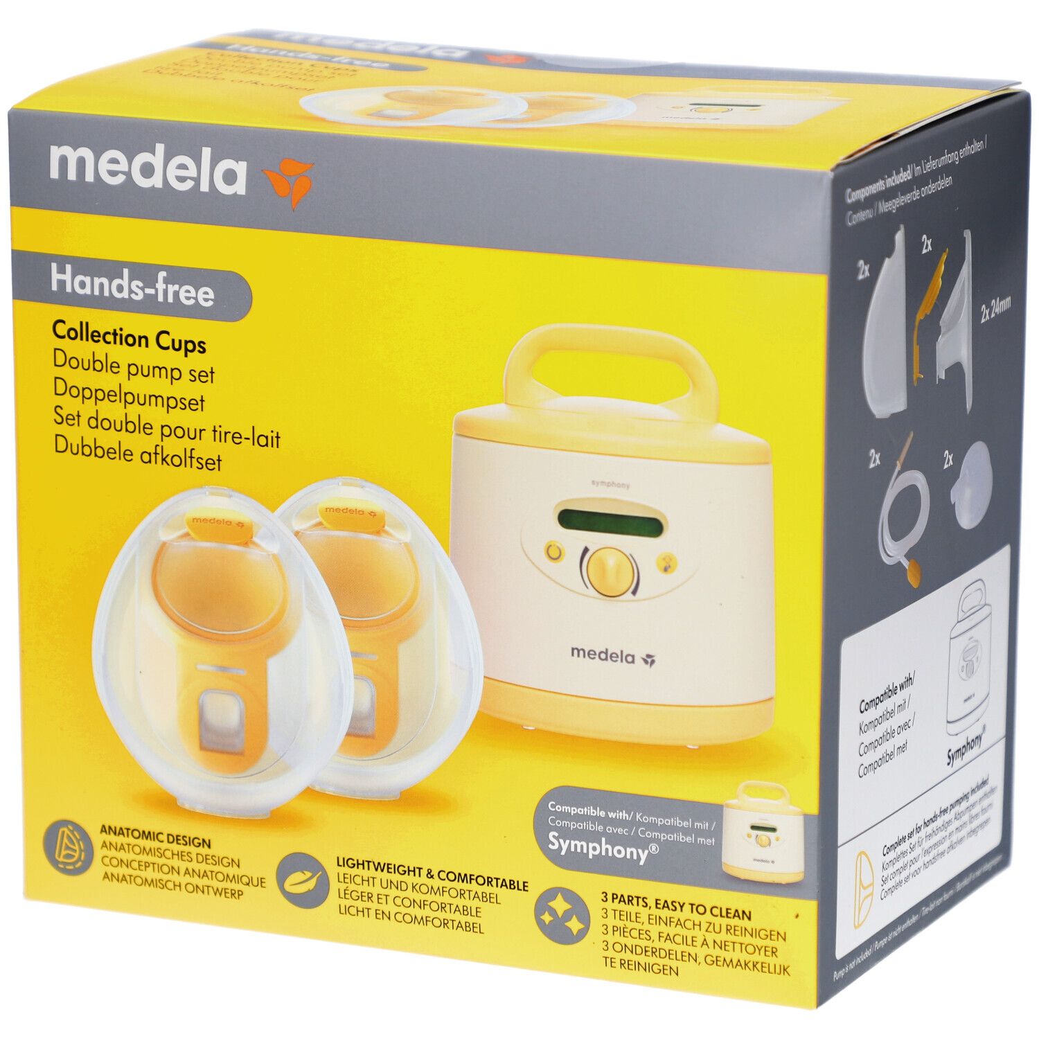 Medela Hands-Free Set Kollektion Tassen
