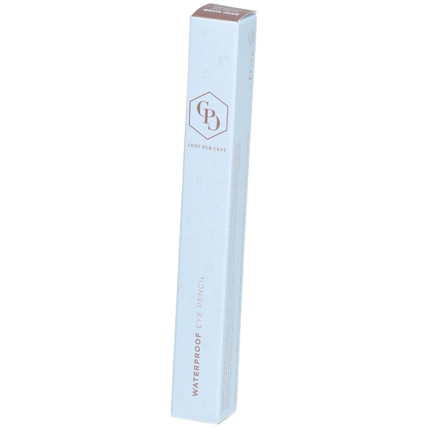 Cent Pur Waterproof Eye Pencil Brun Irisé 1g 1 g Make up