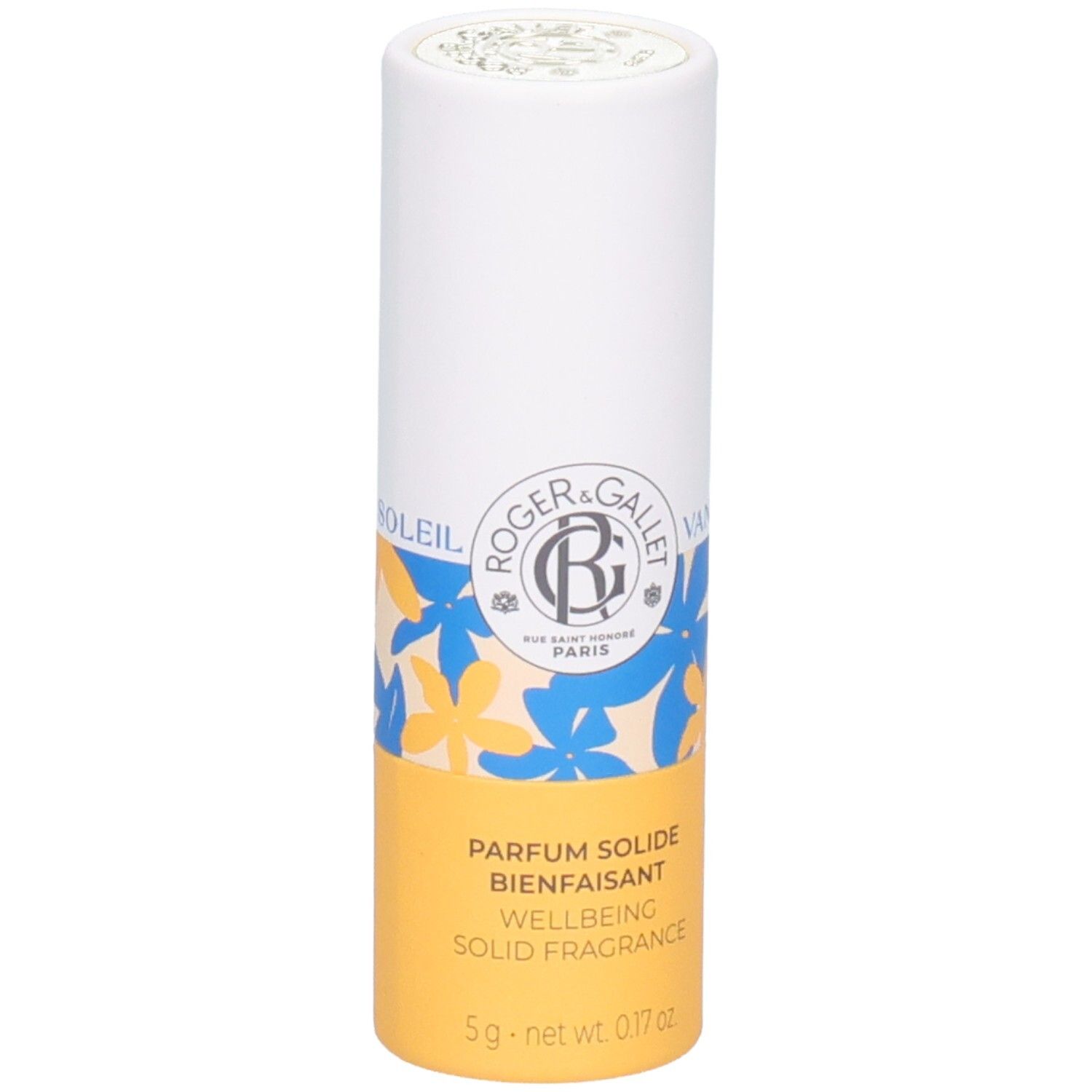 Roger & Gallet Vanille Soleil Wohltuendes Parfüm in fester Form