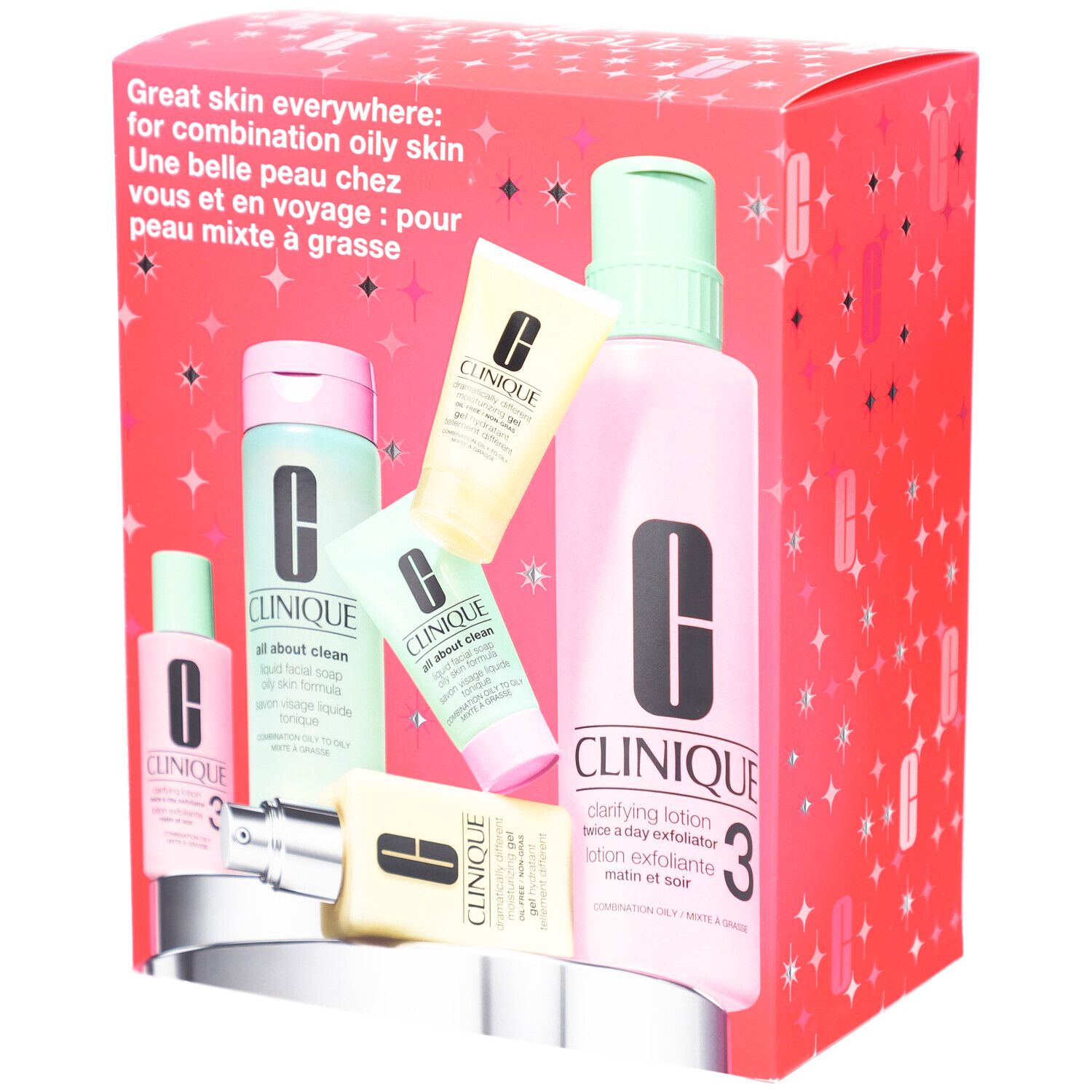 Clinique Great Skin Everywhere Com Oily 1 St Kombipackung