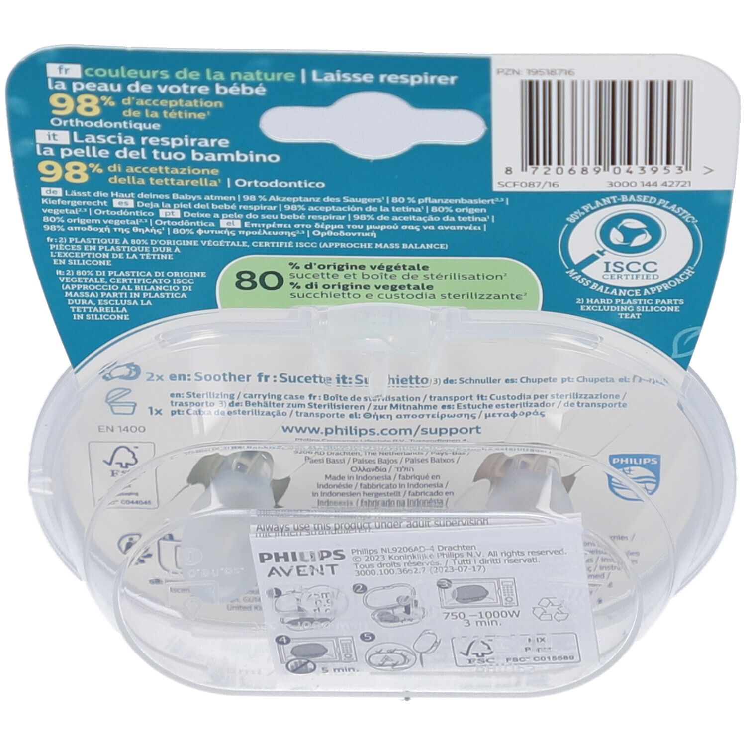 ultra air Schnuller Doppelpack
