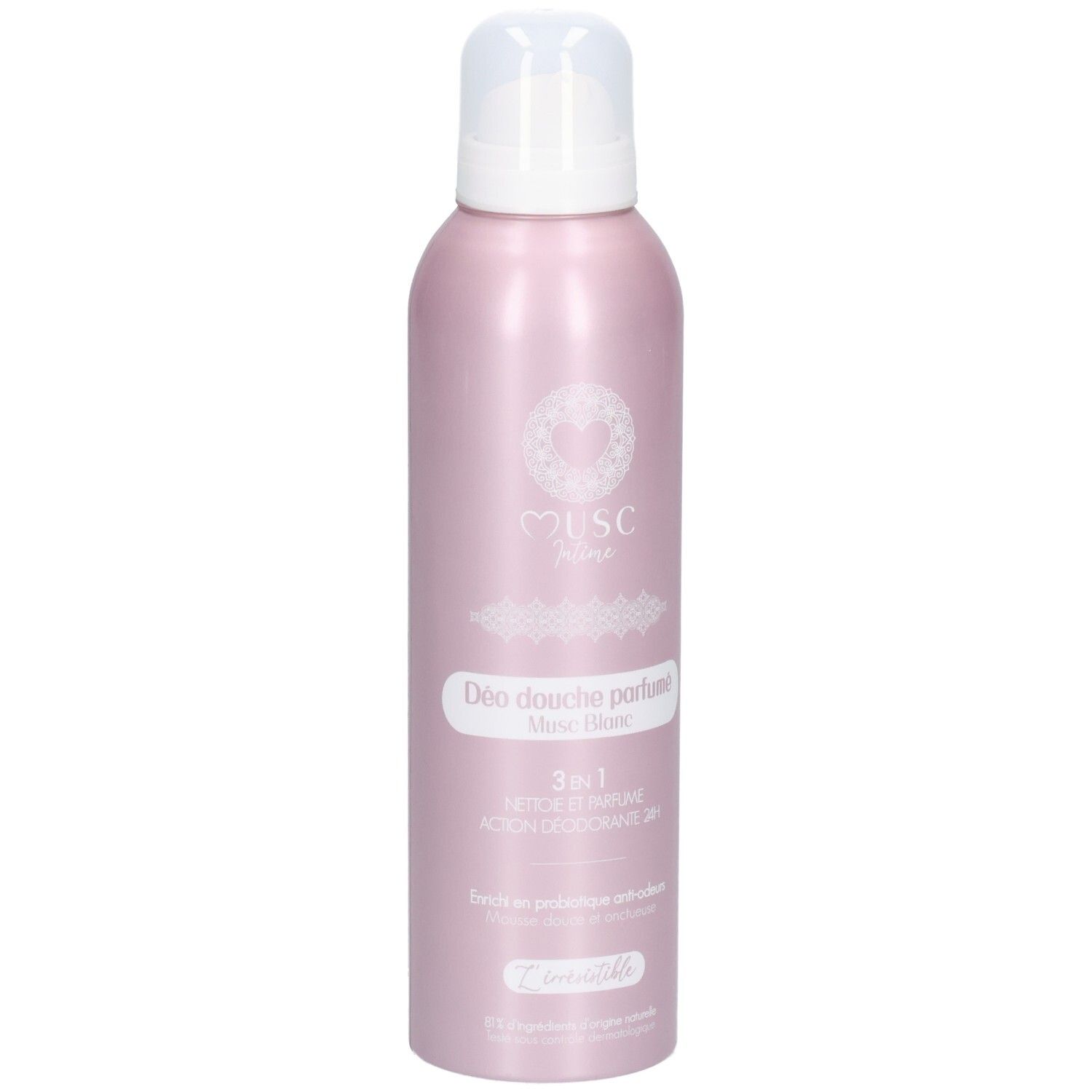 Musc Intime Deodorant Douche 3en1 Blanc 200ml 200 ml Schaum