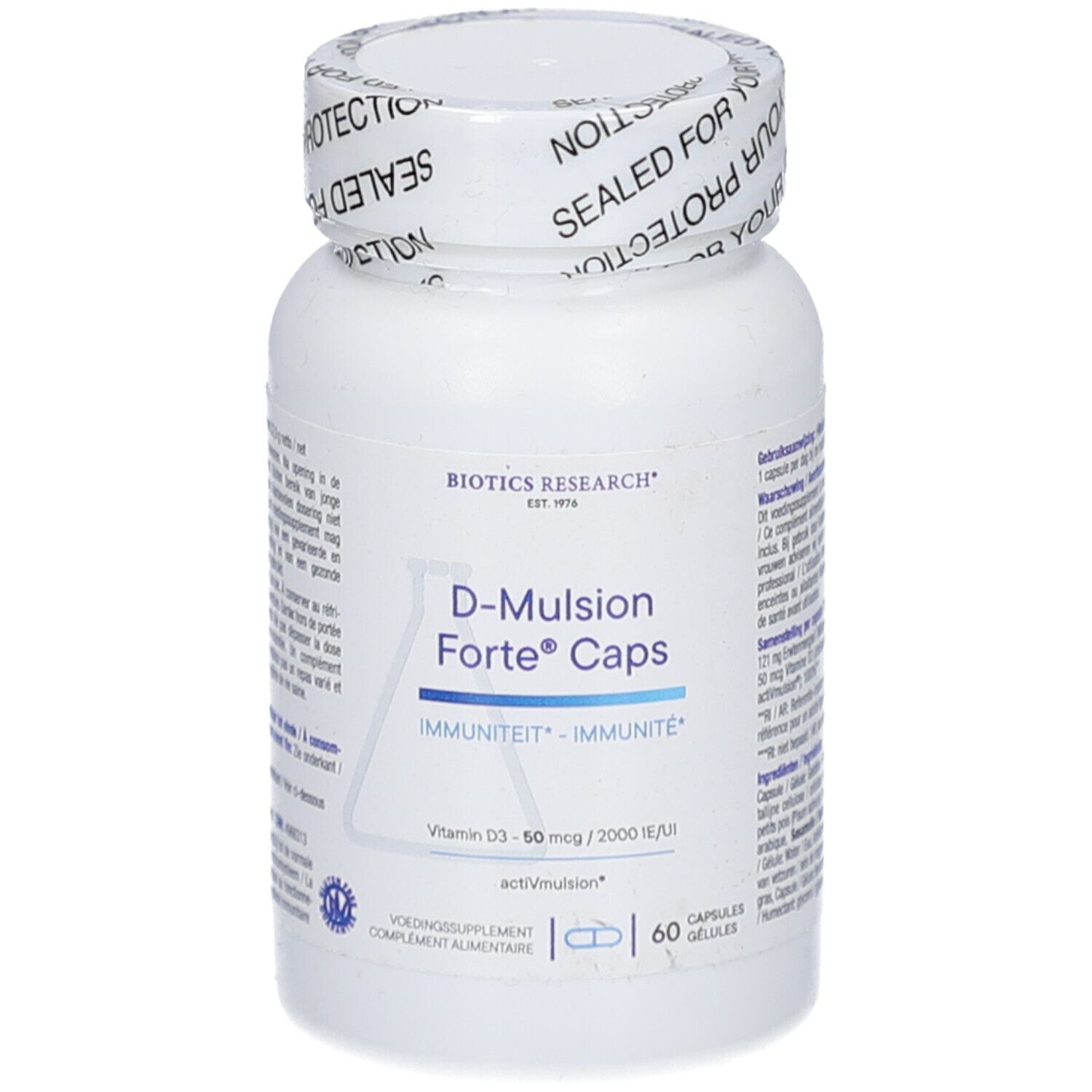 Biotics Research® D-Mulsion Forte 60 Capsules