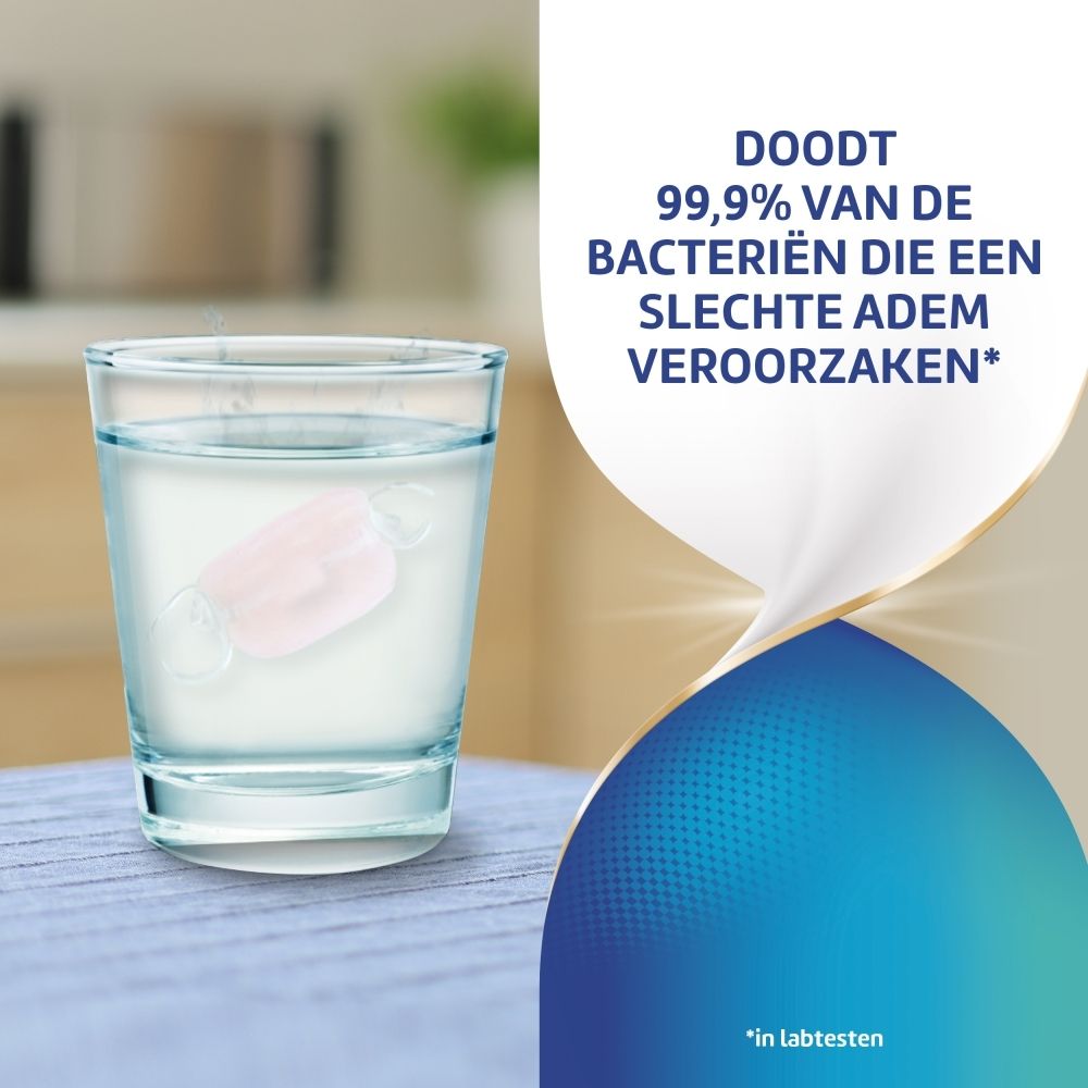 Corega Anti-bacterie reinigingstabletten voor uw kunstgebit
