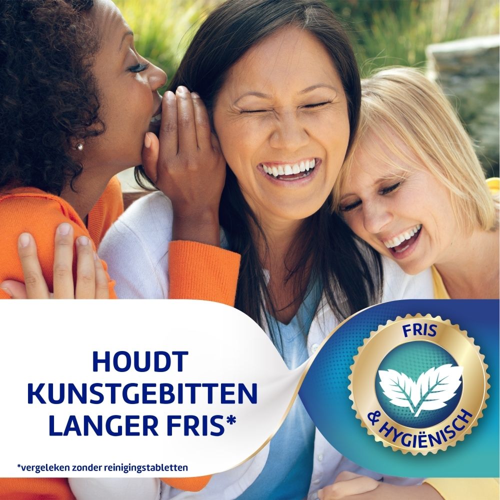 Corega Anti-bacterie reinigingstabletten voor uw kunstgebit