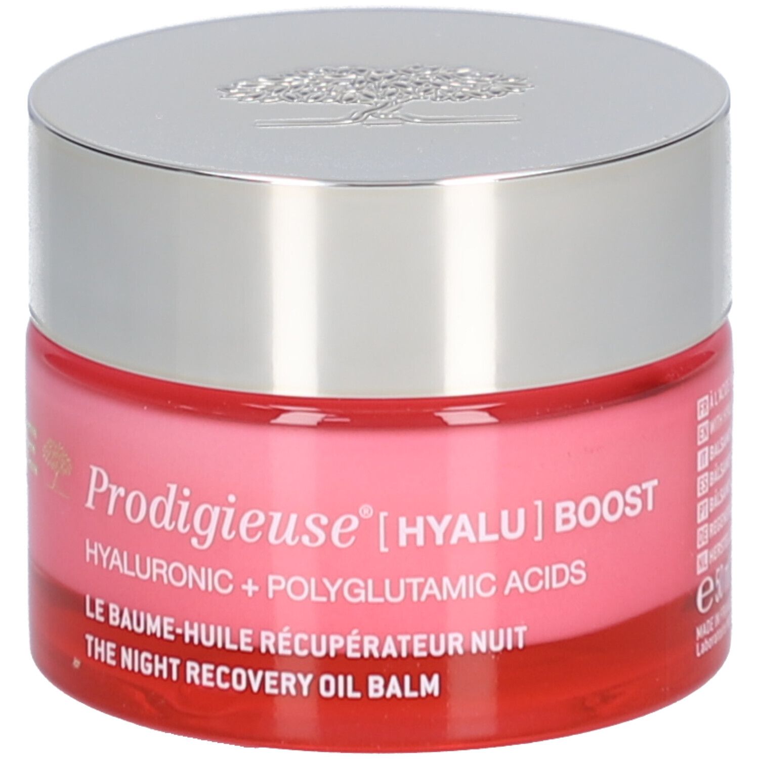 Nuxe Prodigieuse [Hyalu] Boost Nachtbalsam mit Hyaluronsäure und Polyglutaminsäure.