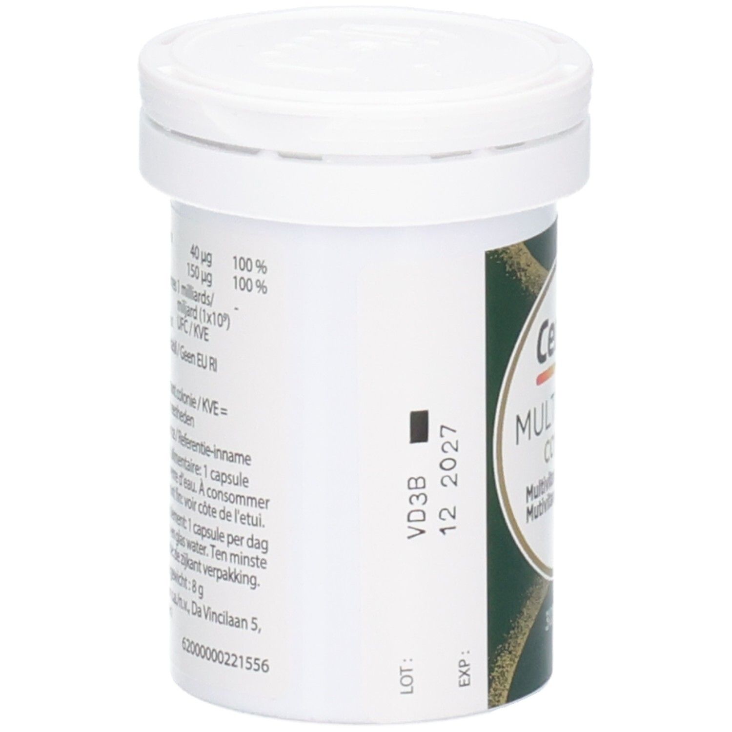Centrum MultiBiotics Complete ∣ 18 bacteriestammen & Vitaminen en Mineralen, multivitaminen Darmflora, Energie, Immuniteit Vitamine D, B12, Ijzer 30 Tabletten