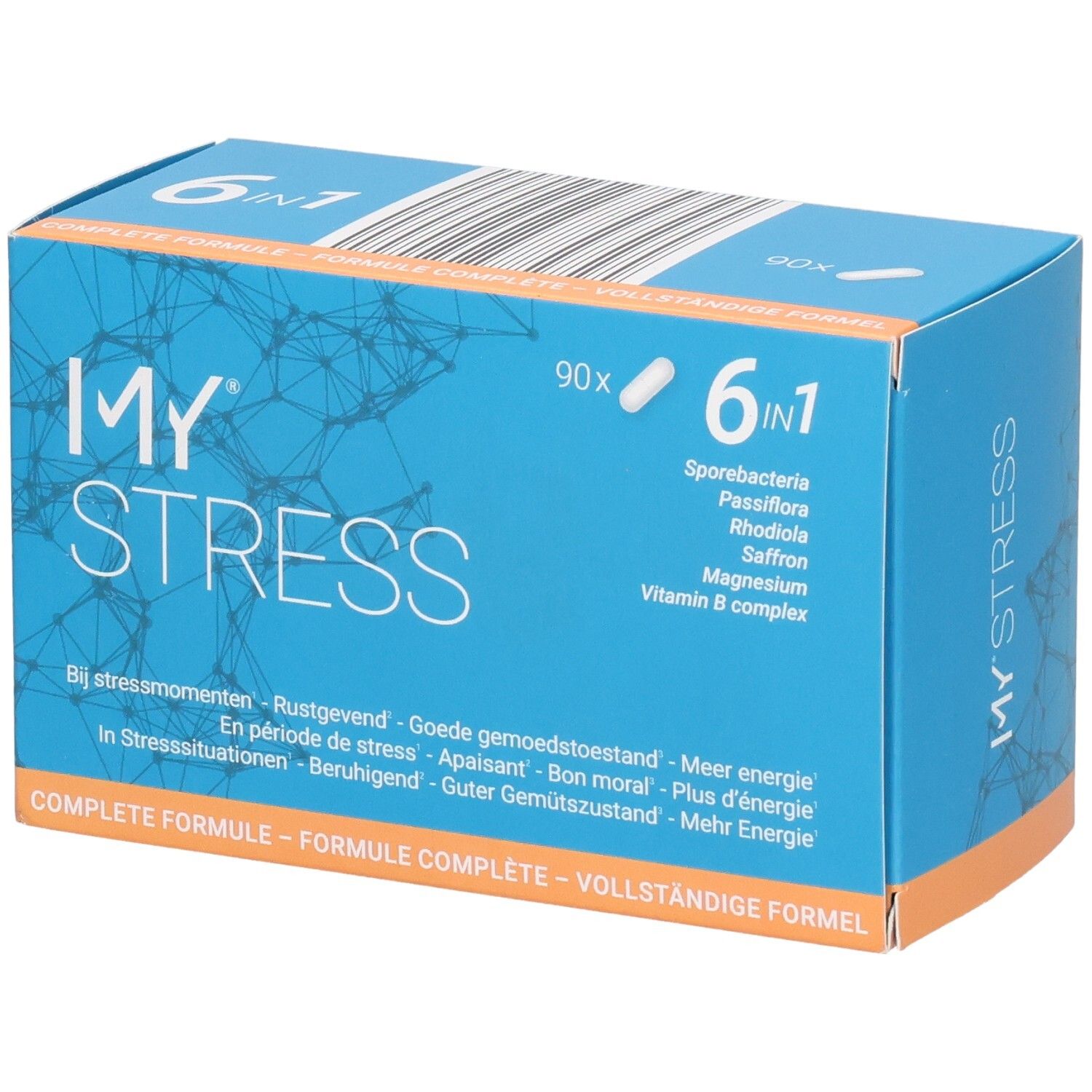 My Stress 6-in-1 90 Capsules
