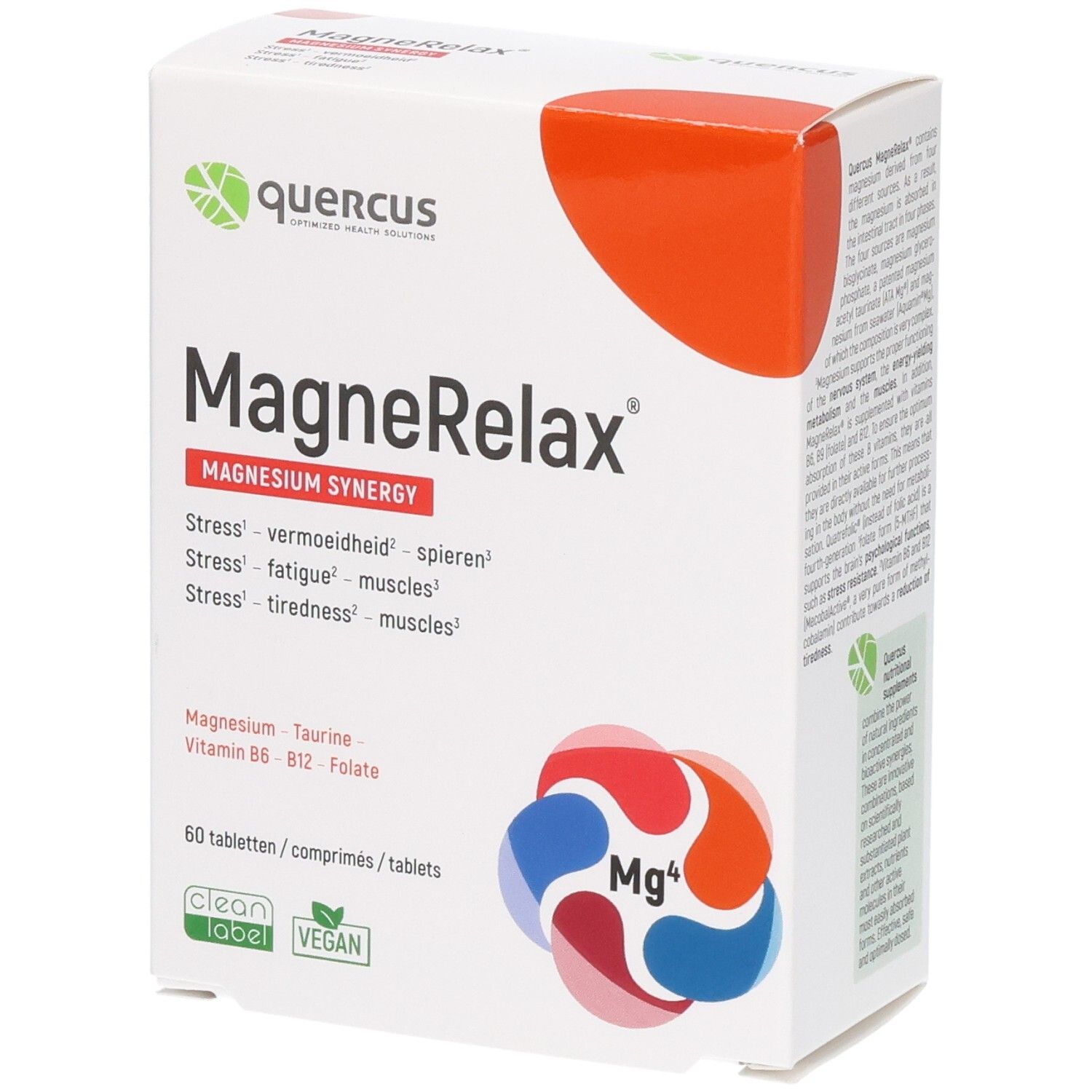 Quercus MagneRelax 60 Gecomprimeerde tabletten