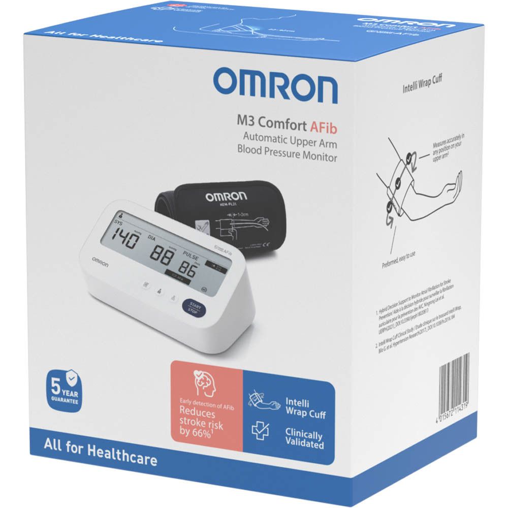 OMRON M3 Comfort AFib (HEM-7196-FLE)
