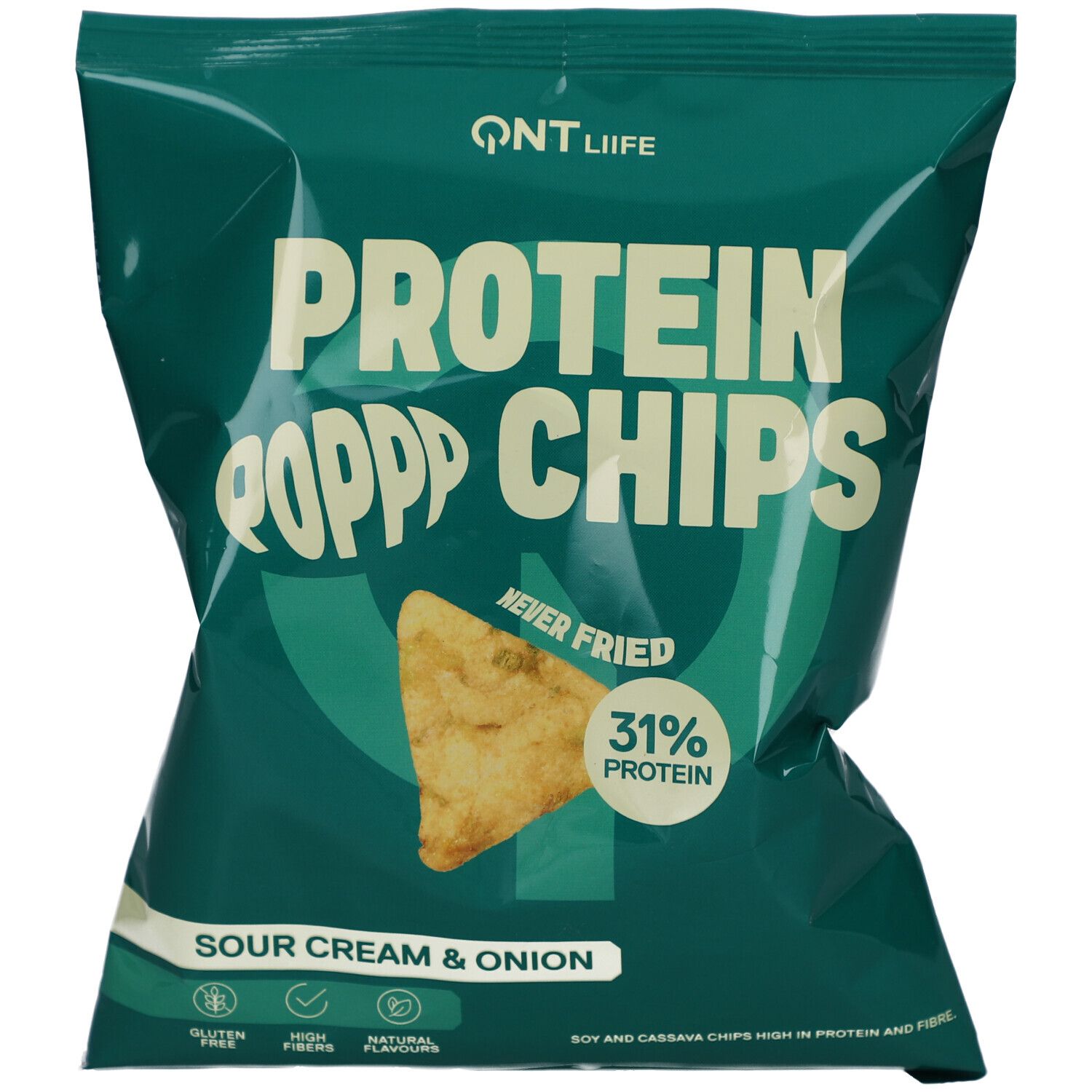 QNT Liife Protein-Chips Creme-Zwiebel
