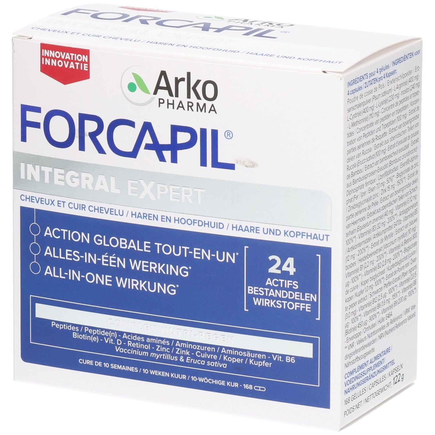 Arko Pharma Forcapil Ingral Expert 168 Capsules (ouwels)