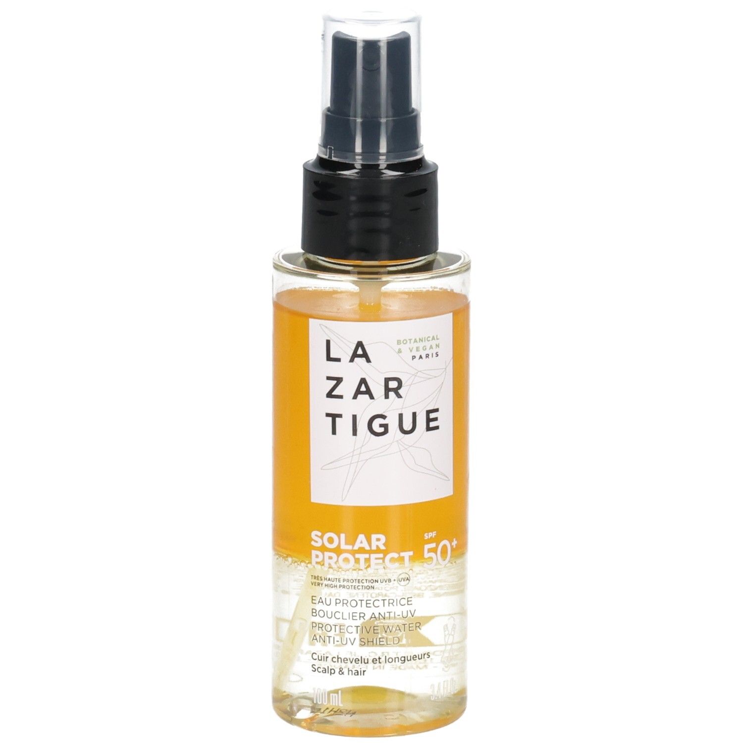 Lazartigue Solar Protect SPF50+ Schutzspray für Haar und Kopfhaut.