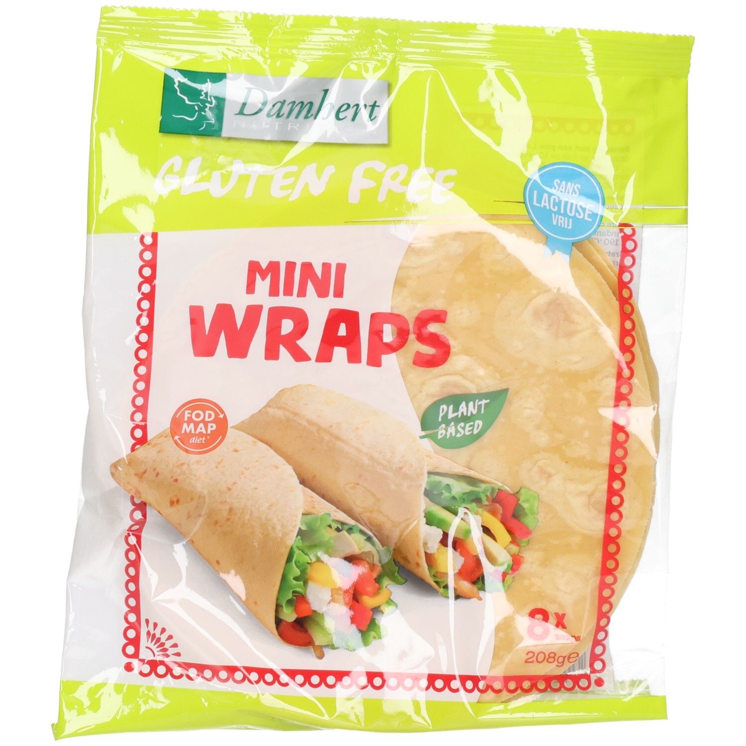 Damhert Mini-Wraps glutenfrei