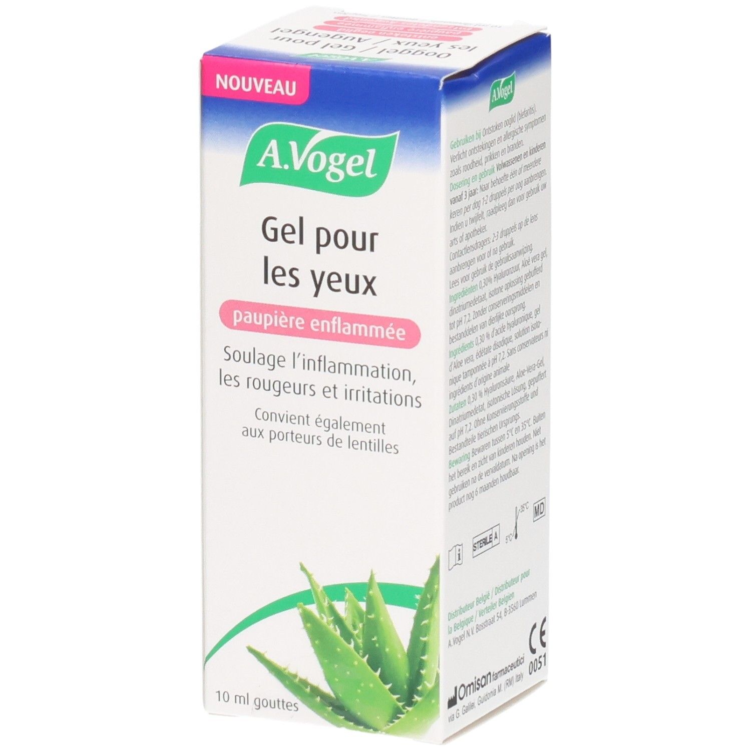A.Vogel Ooggel Ontstoken Ooglid 10 Gel