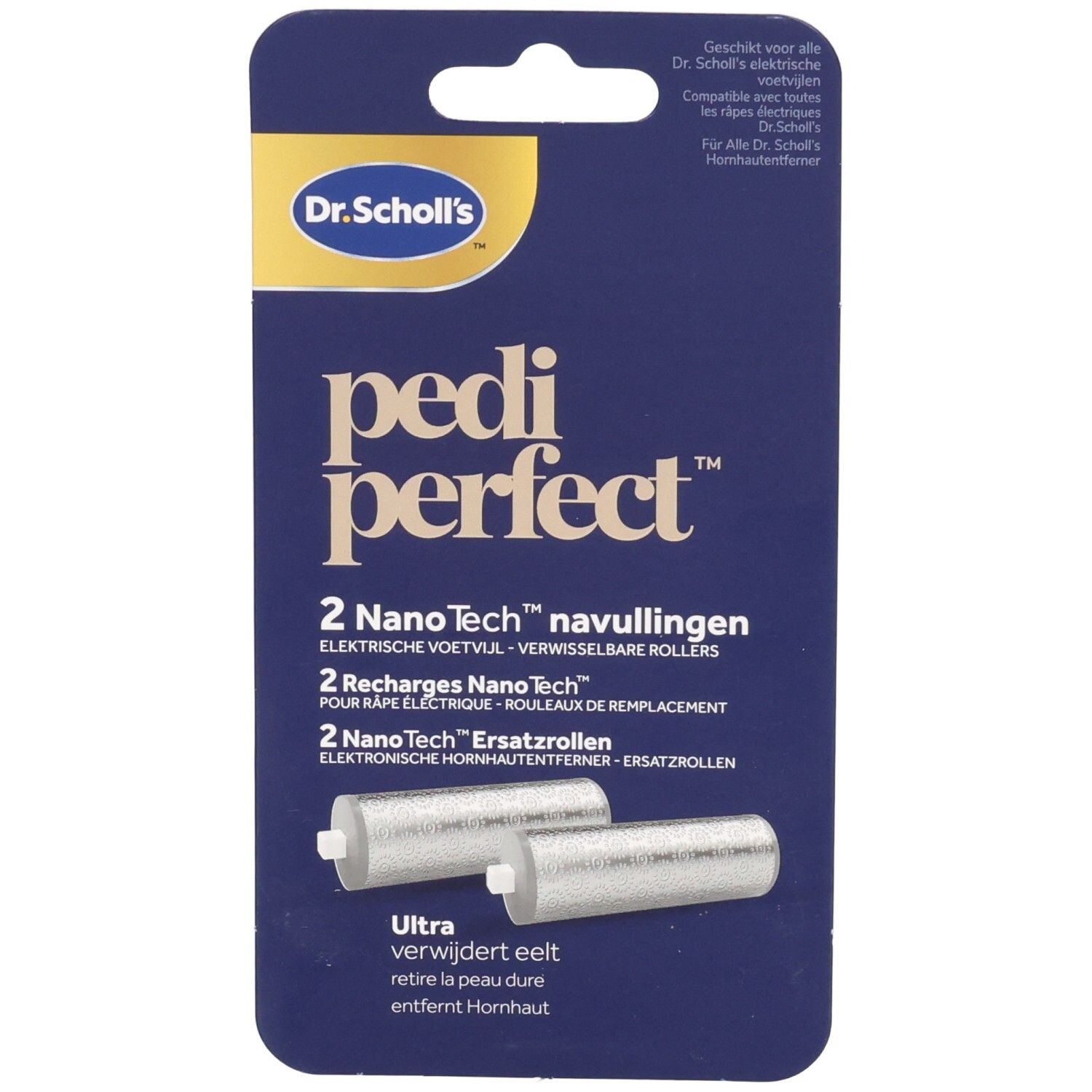 Dr. Scholl's Pedi Perfect Rape Electrique Recharges NanoTech