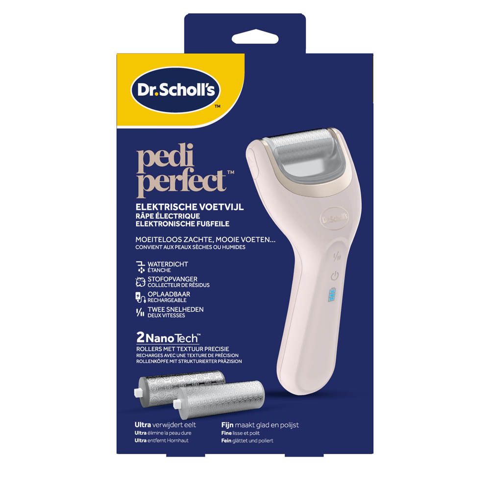 Dr. Scholl's Pedi Perfect Elektrische voetvijl (herlaadbaar)
