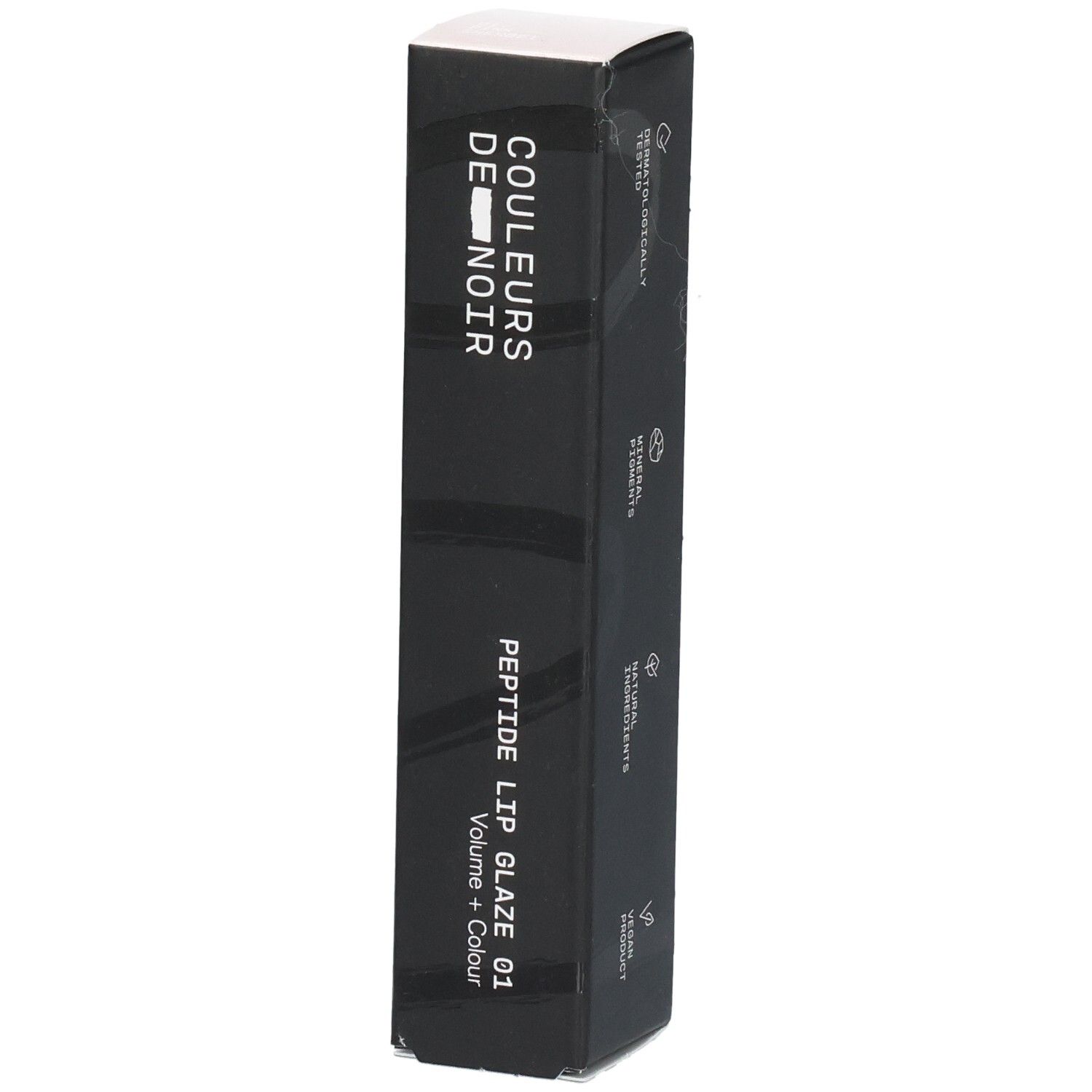 Couleurs de Noir Peptide Lip Glaze 01 Pink Sherbet 12 Make-up